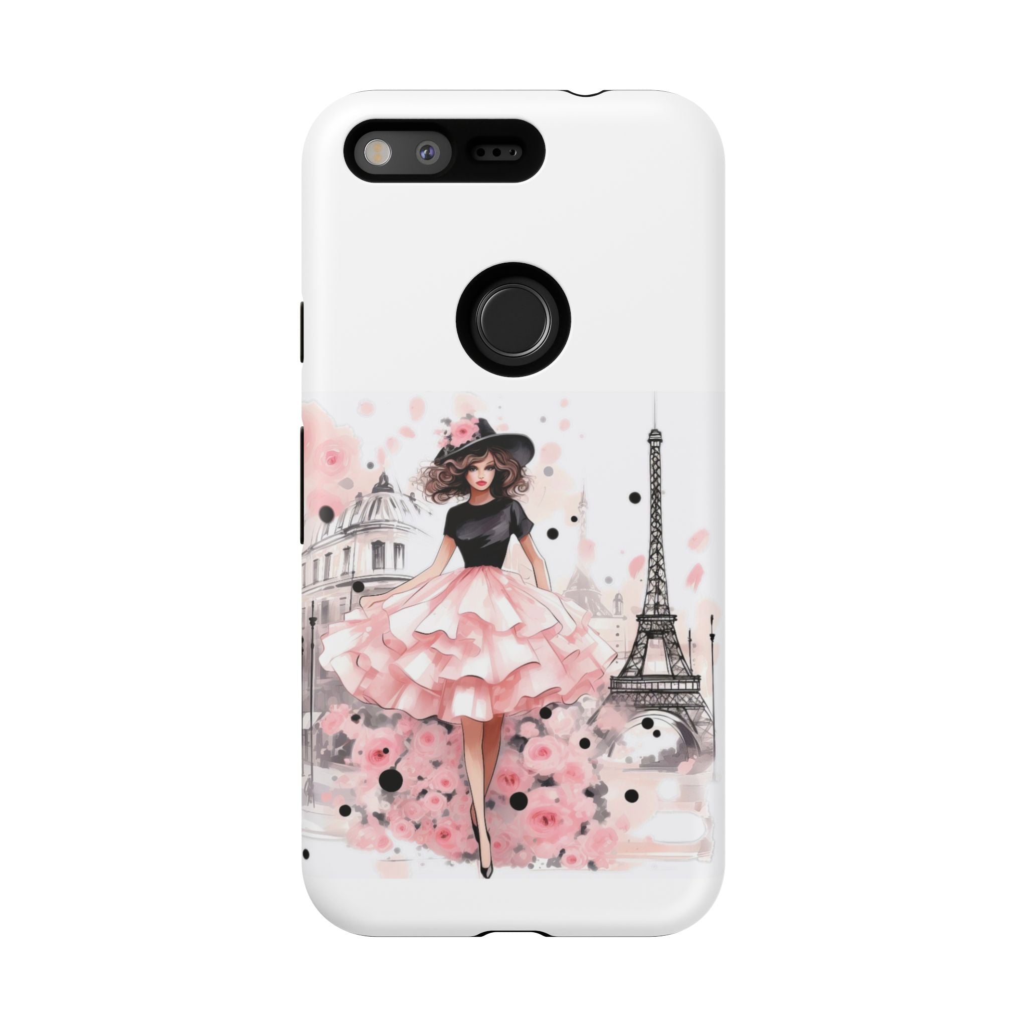 Paris Fashion Illustration Phone Case | Tough Case Printify