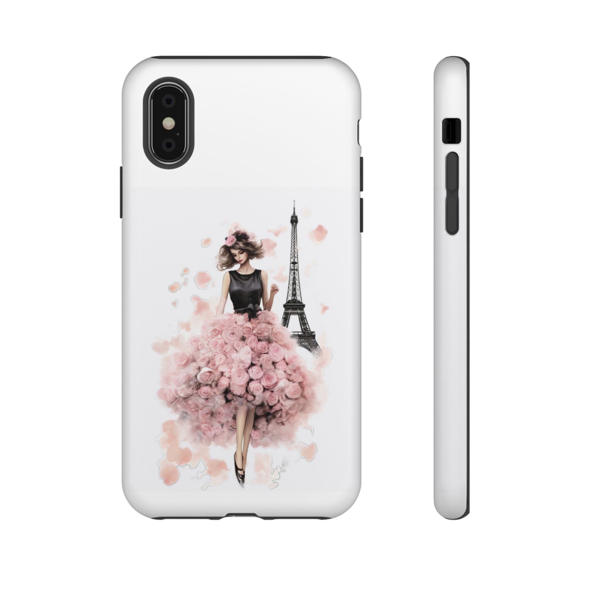 Paris Fashion Girl Phone Case | Tough Case Printify