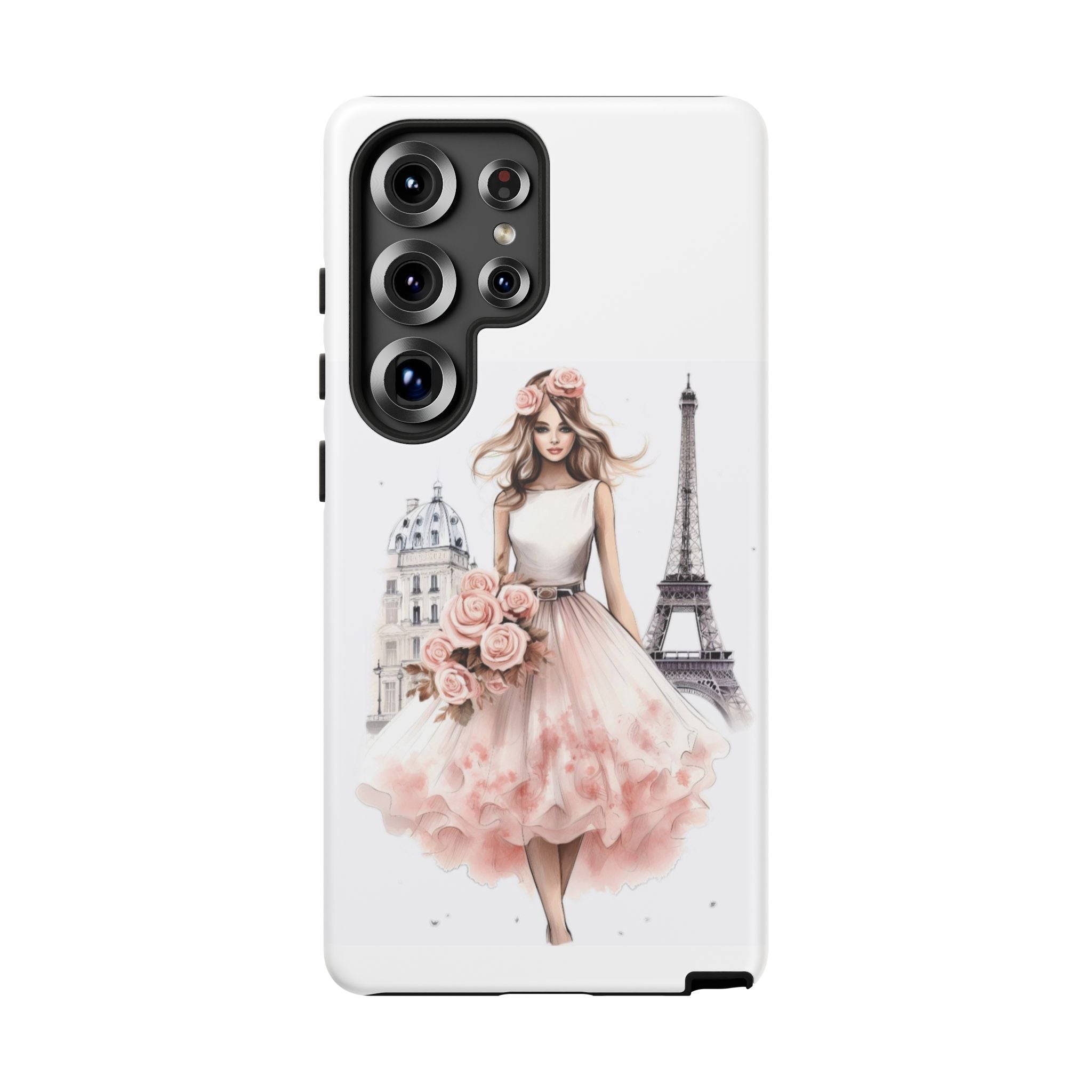Parisian Ballerina Bouquet phone case | Tough Cases Printify