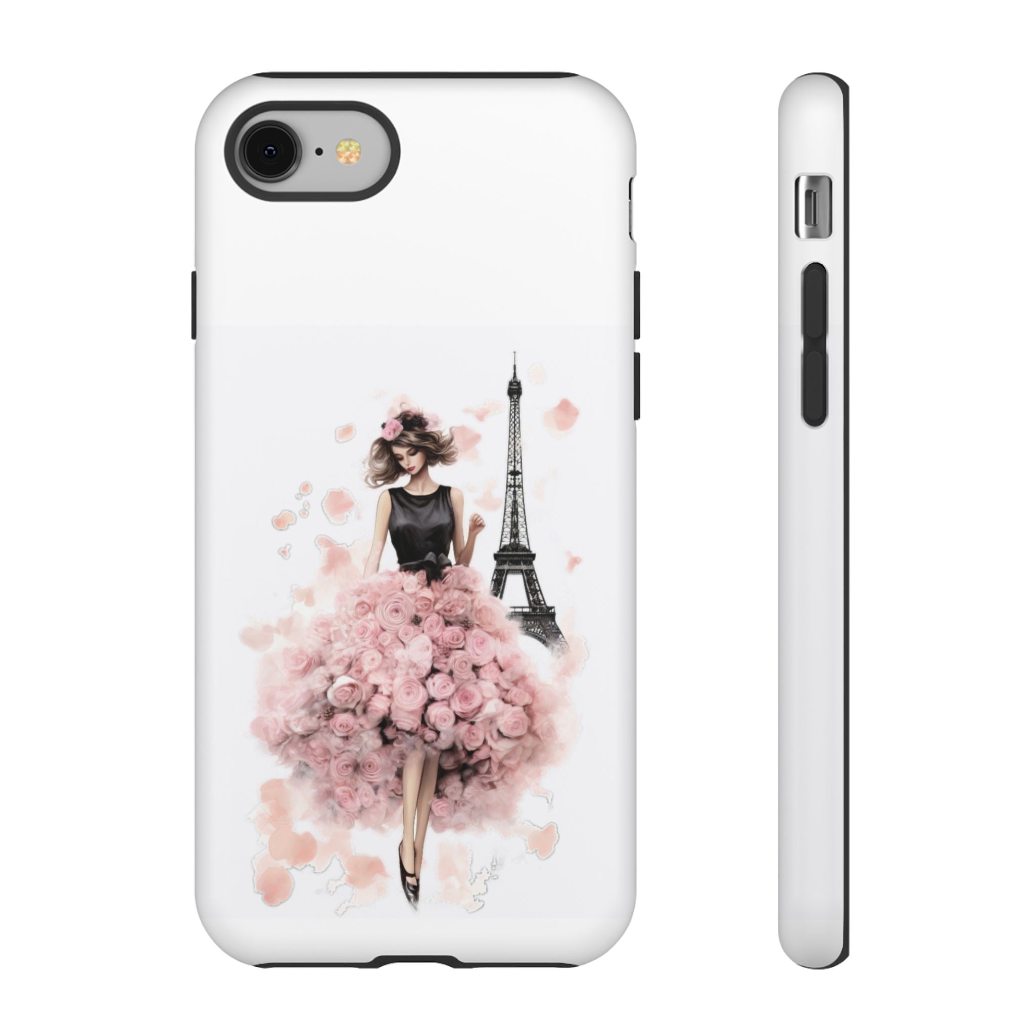 Paris Fashion Girl Phone Case | Tough Case Printify