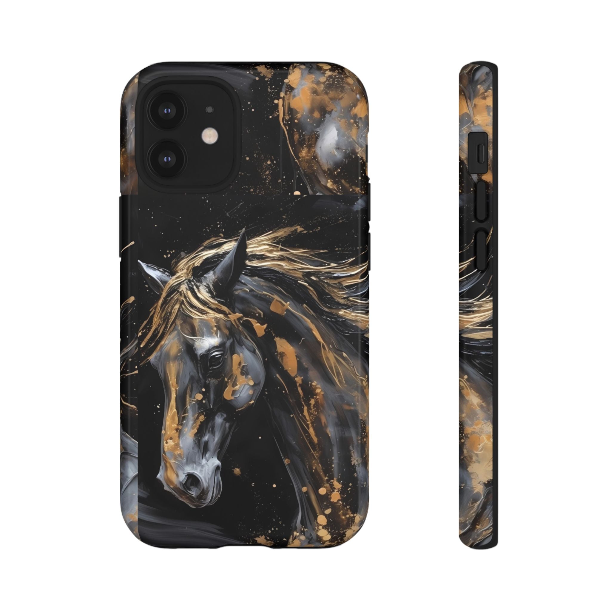 Golden Paint Horse Phone Case | Tough Case Printify