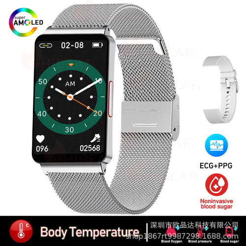 Smart Sport Watch - Blood Oxygen Body Temperature Sleep Monitoring