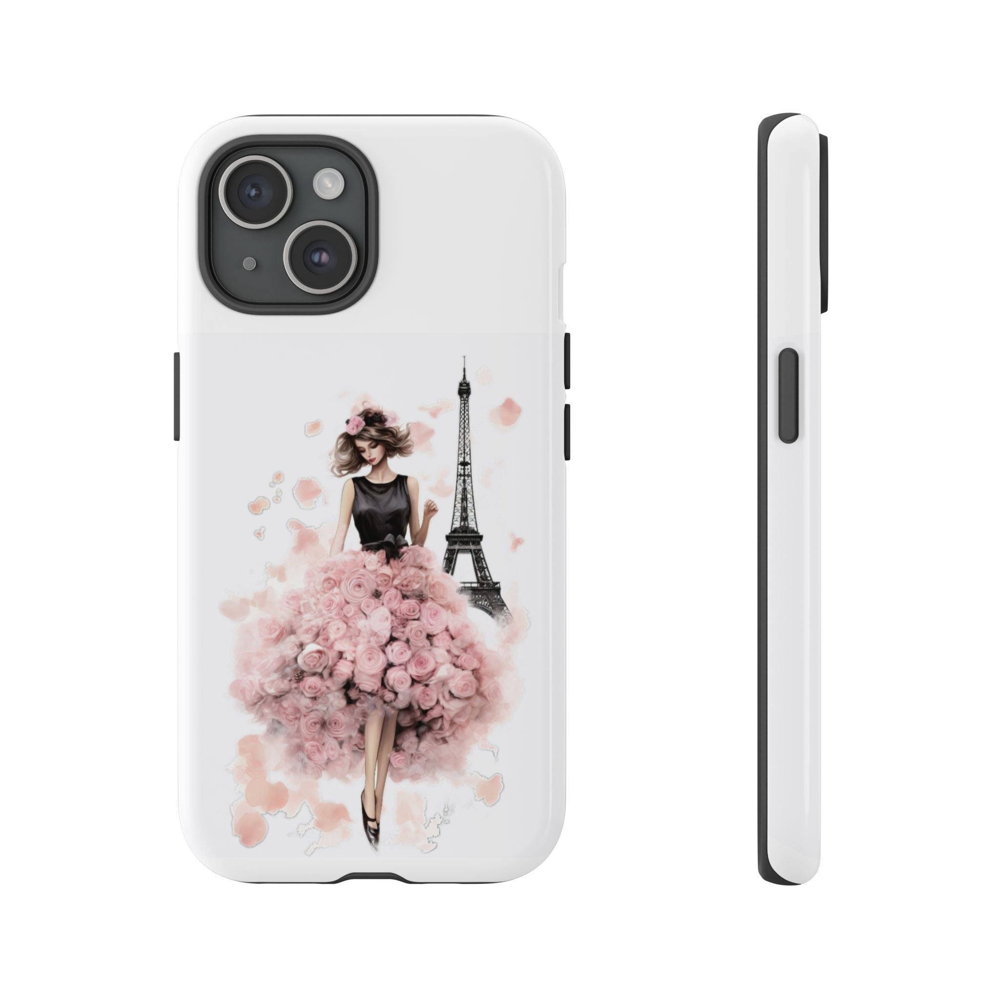 Paris Fashion Girl Phone Case | Tough Case Printify