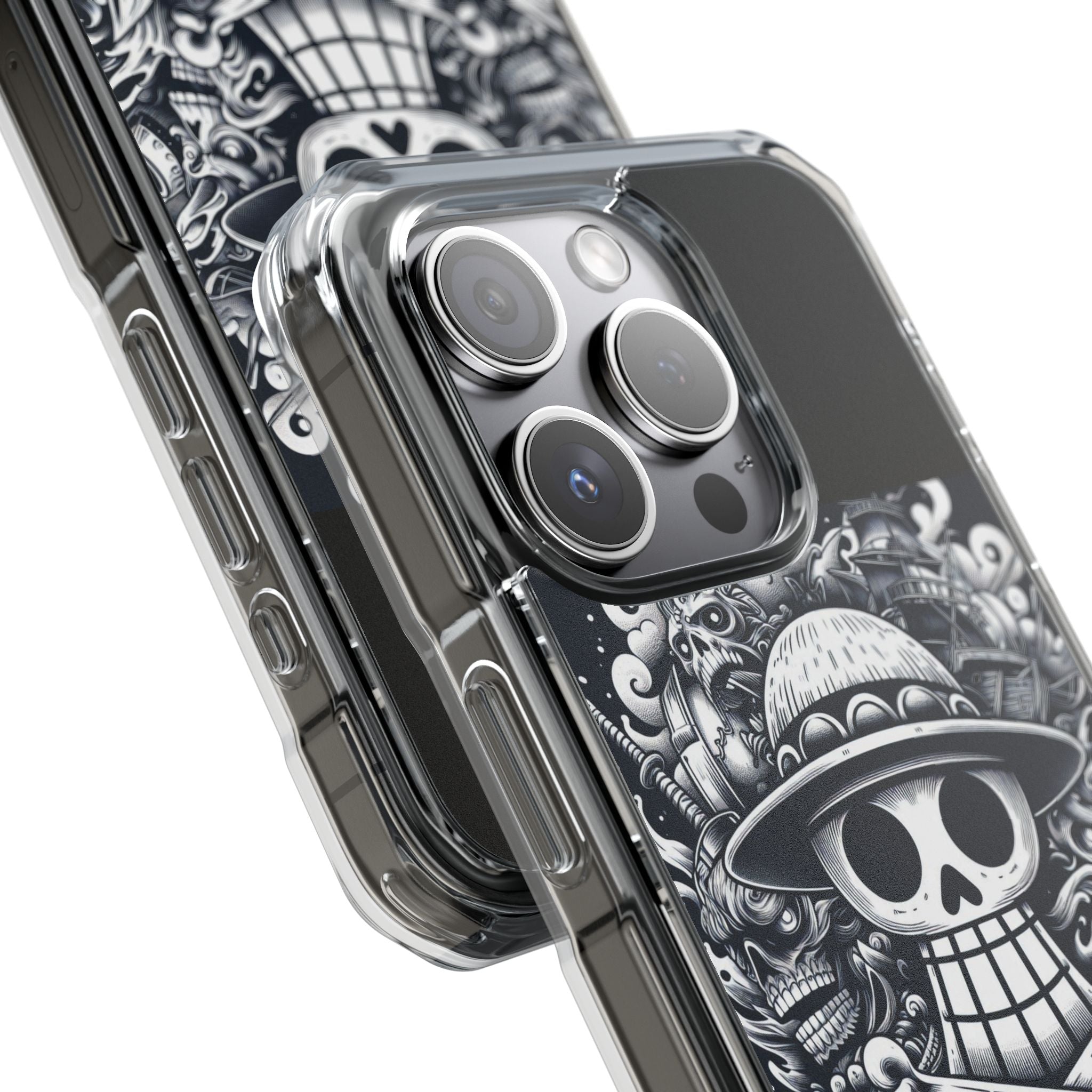 One Piece Case | Magnetic Clear Impact Case Printify