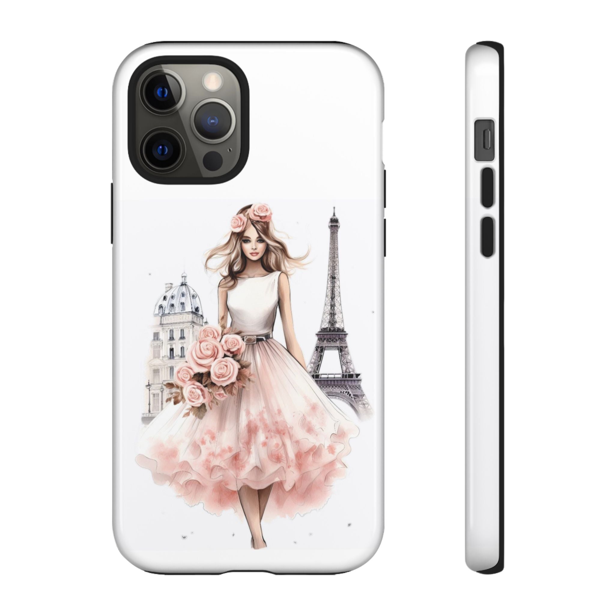 Parisian Ballerina Bouquet phone case | Tough Cases Printify