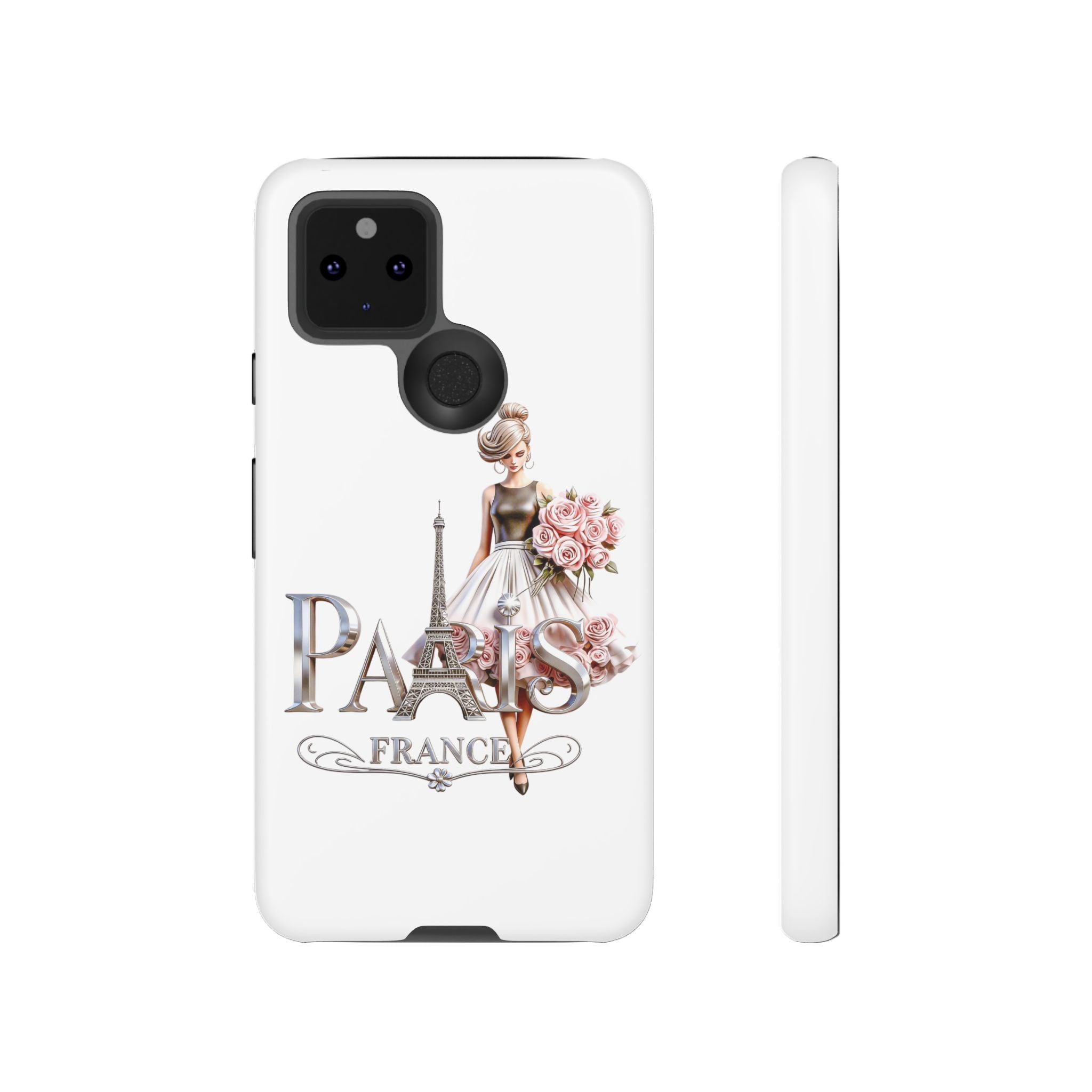 Phone Case | Eiffel Tower Floral Fashion Design Printify
