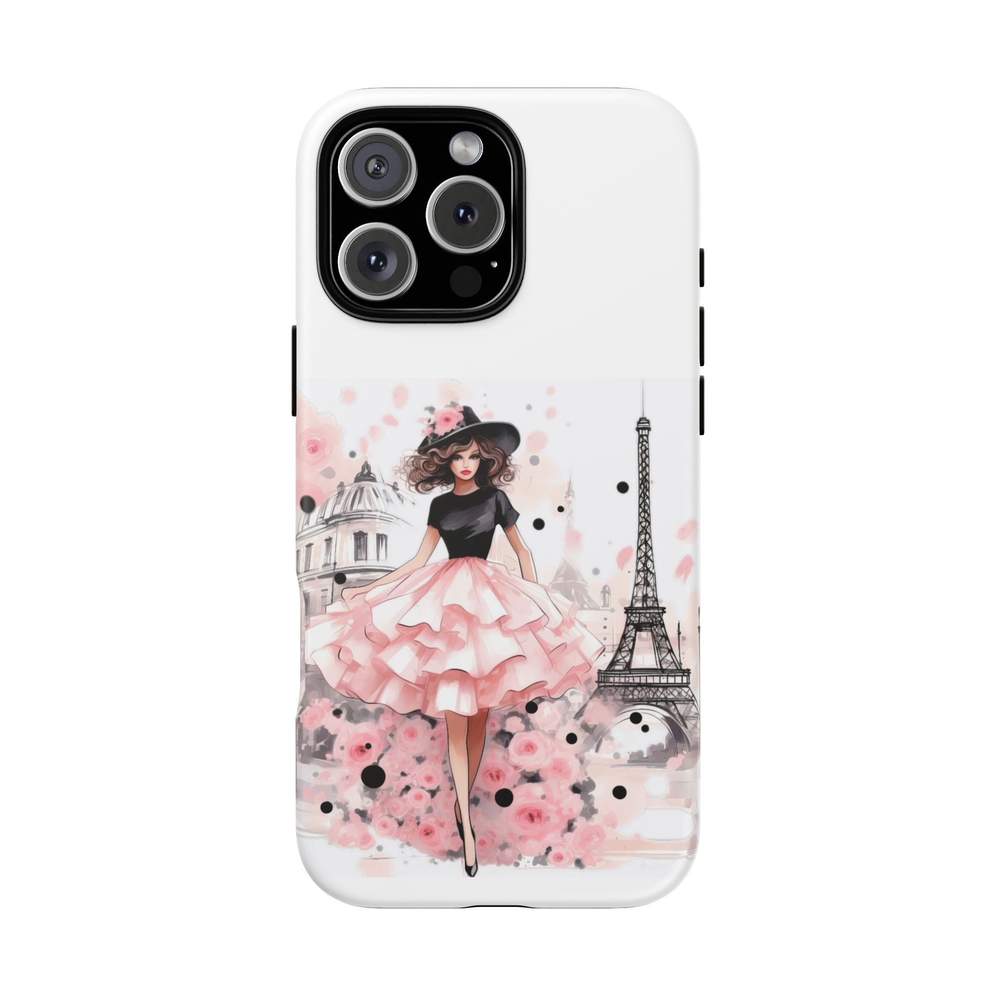 Paris Fashion Illustration Phone Case | Tough Case Printify