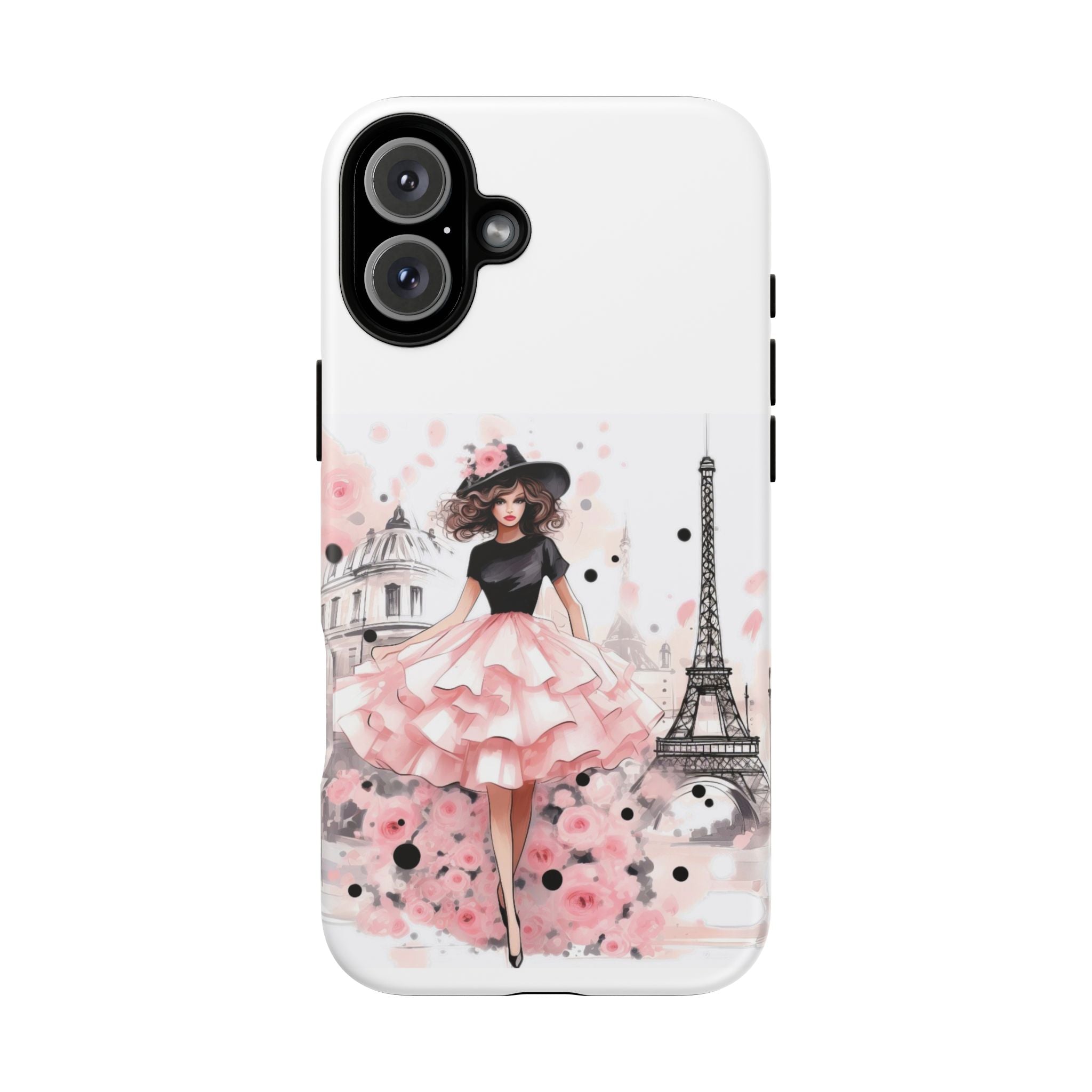 Paris Fashion Illustration Phone Case | Tough Case Printify