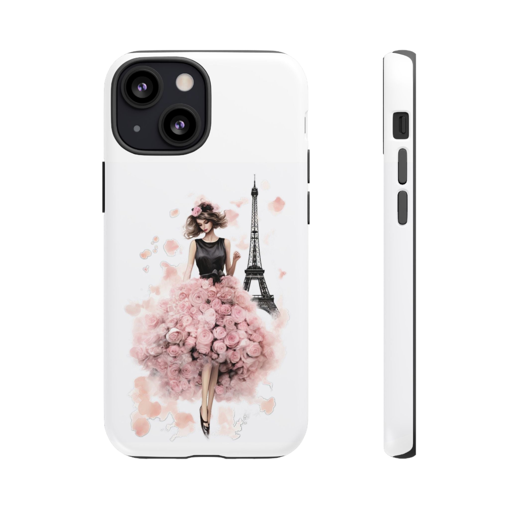 Paris Fashion Girl Phone Case | Tough Case Printify