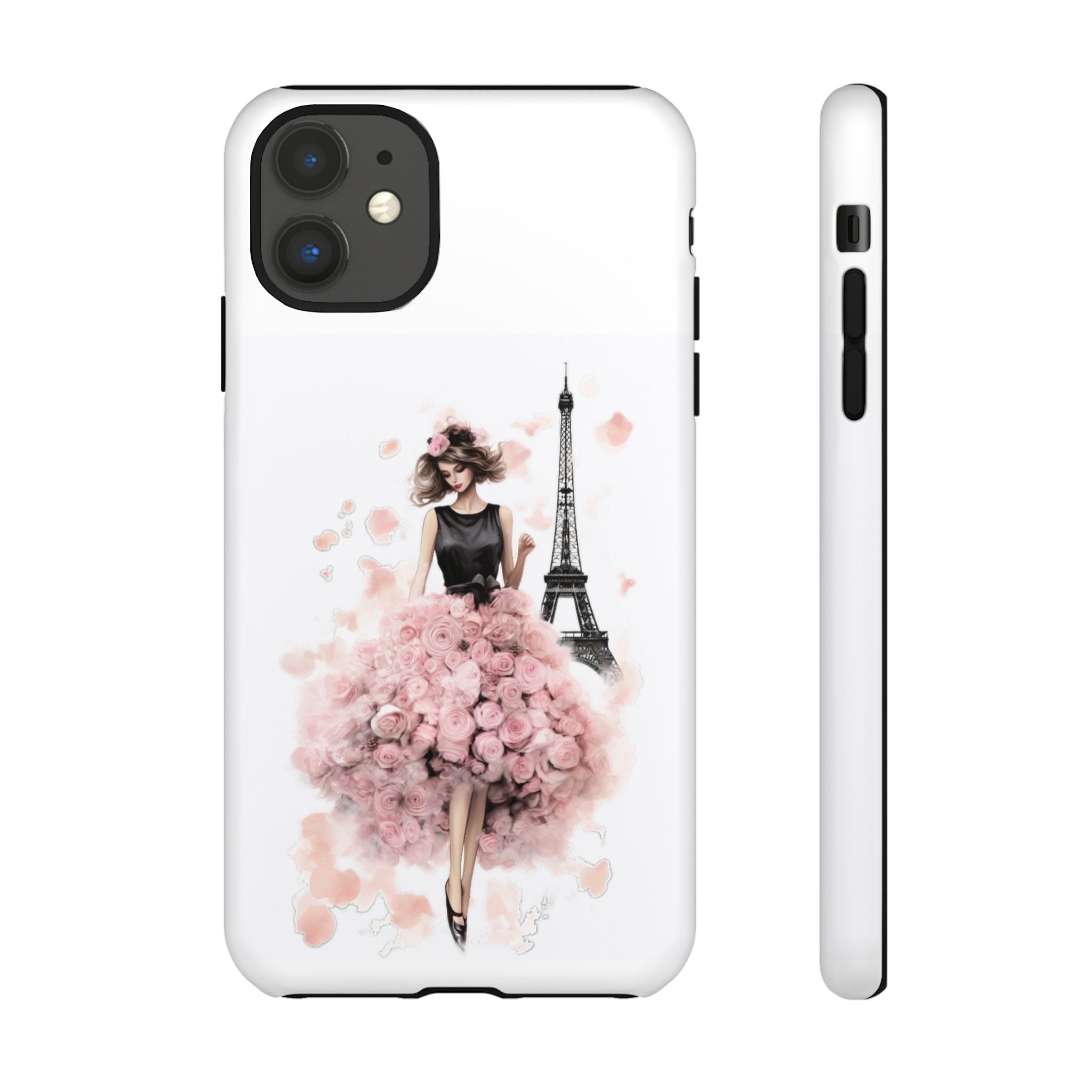 Paris Fashion Girl Phone Case | Tough Case Printify