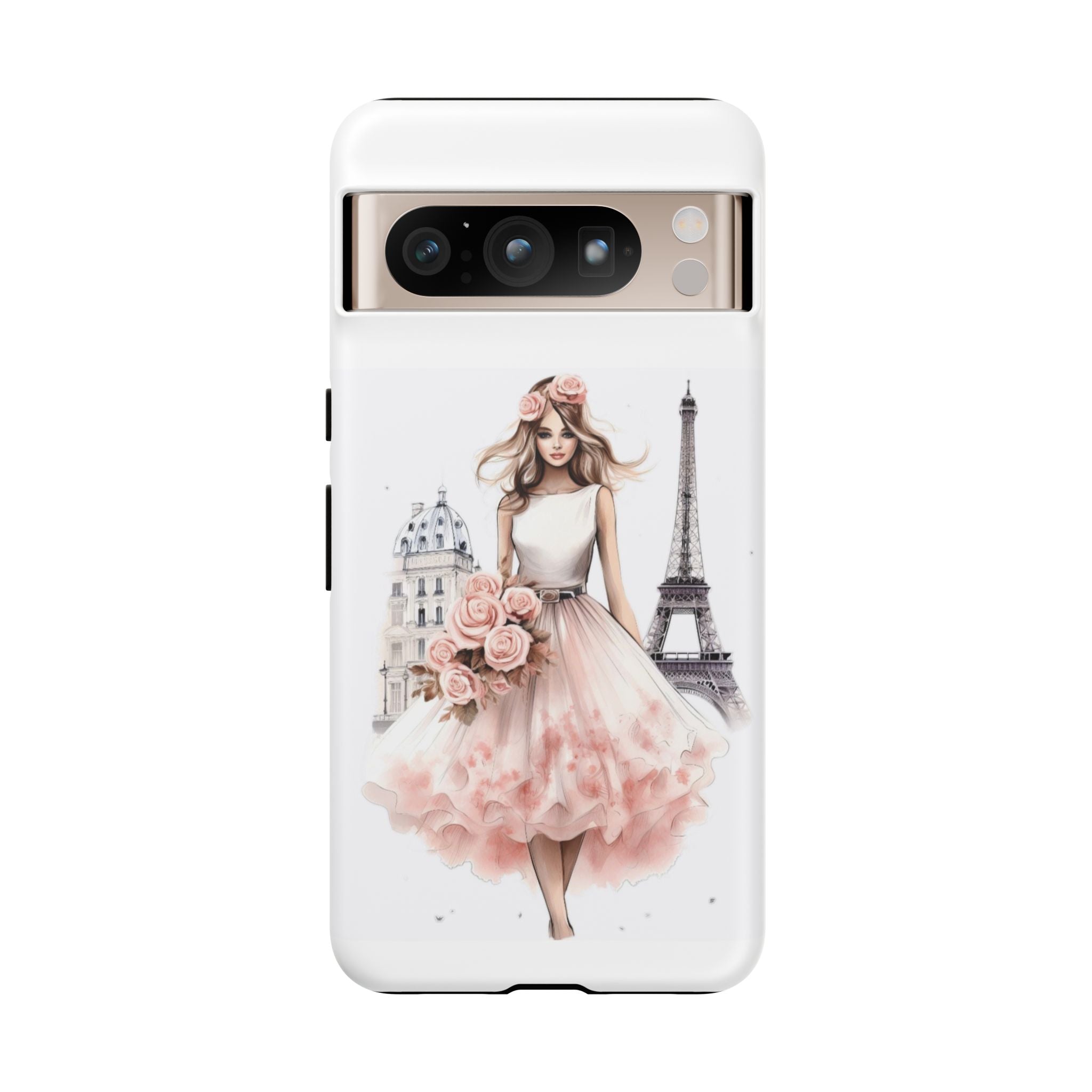Parisian Ballerina Bouquet phone case | Tough Cases Printify