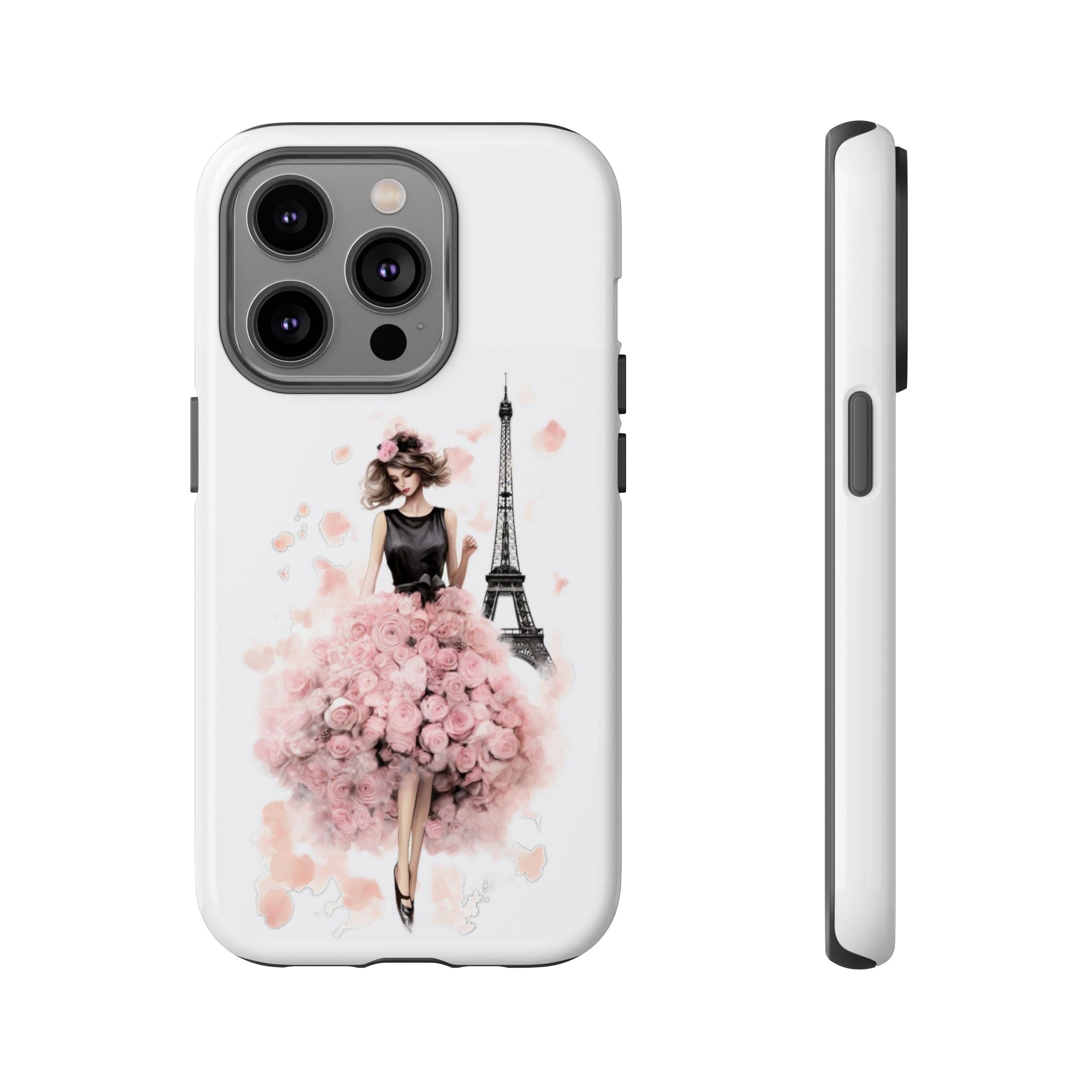 Paris Fashion Girl Phone Case | Tough Case Printify