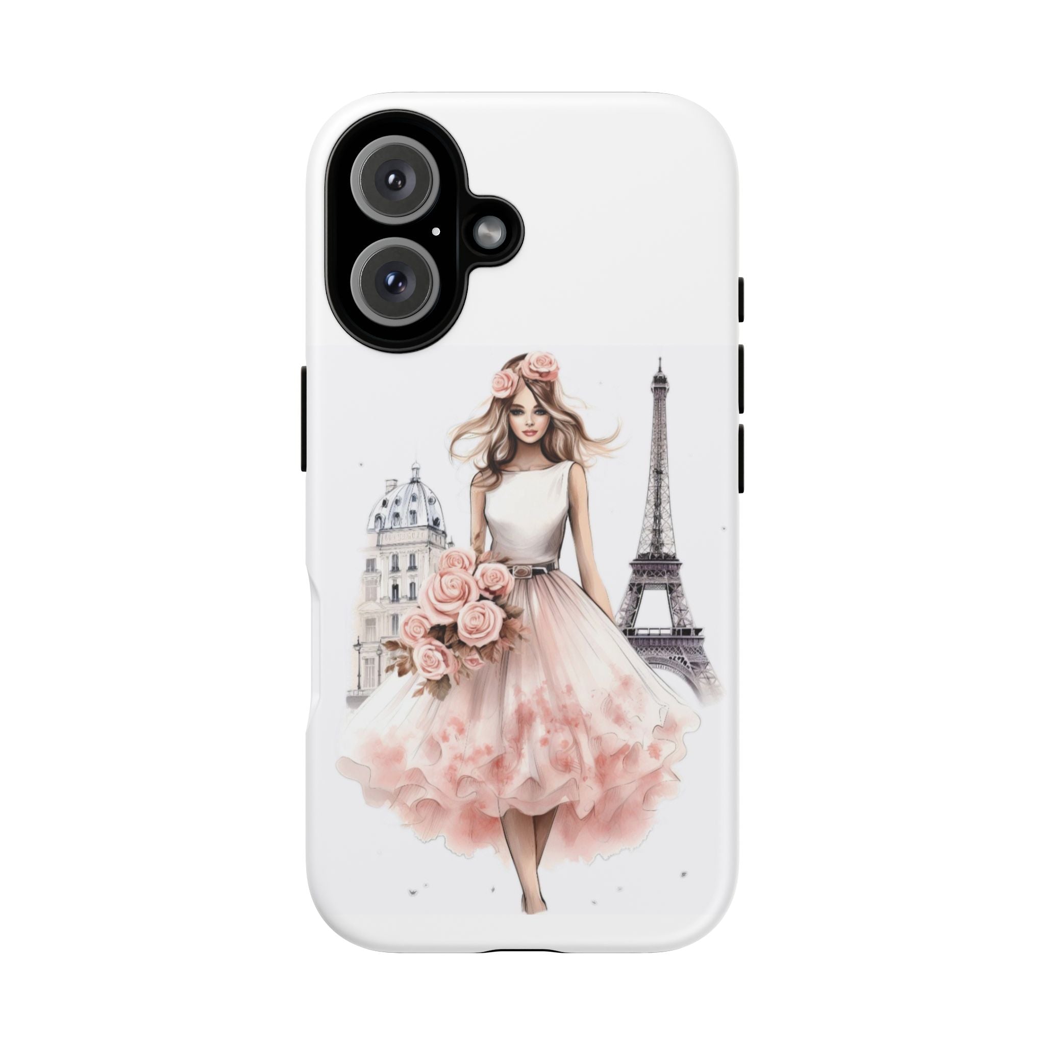 Parisian Ballerina Bouquet phone case | Tough Cases Printify