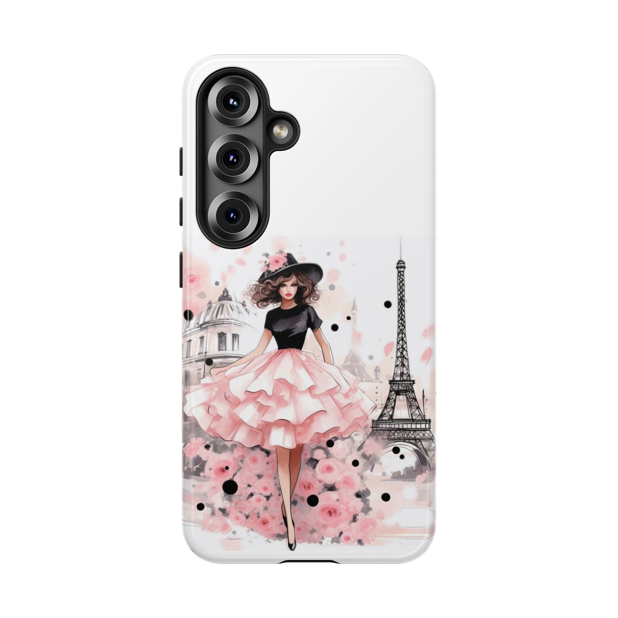 Paris Fashion Illustration Phone Case | Tough Case Printify