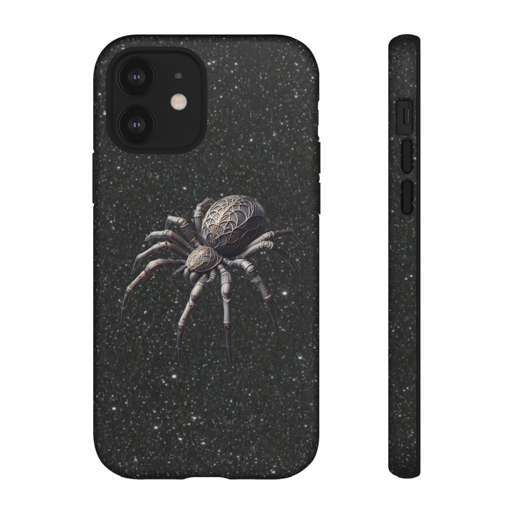 Spider Night Tough Phone Case — Dark Space Tarantula iPhone Cover Printify