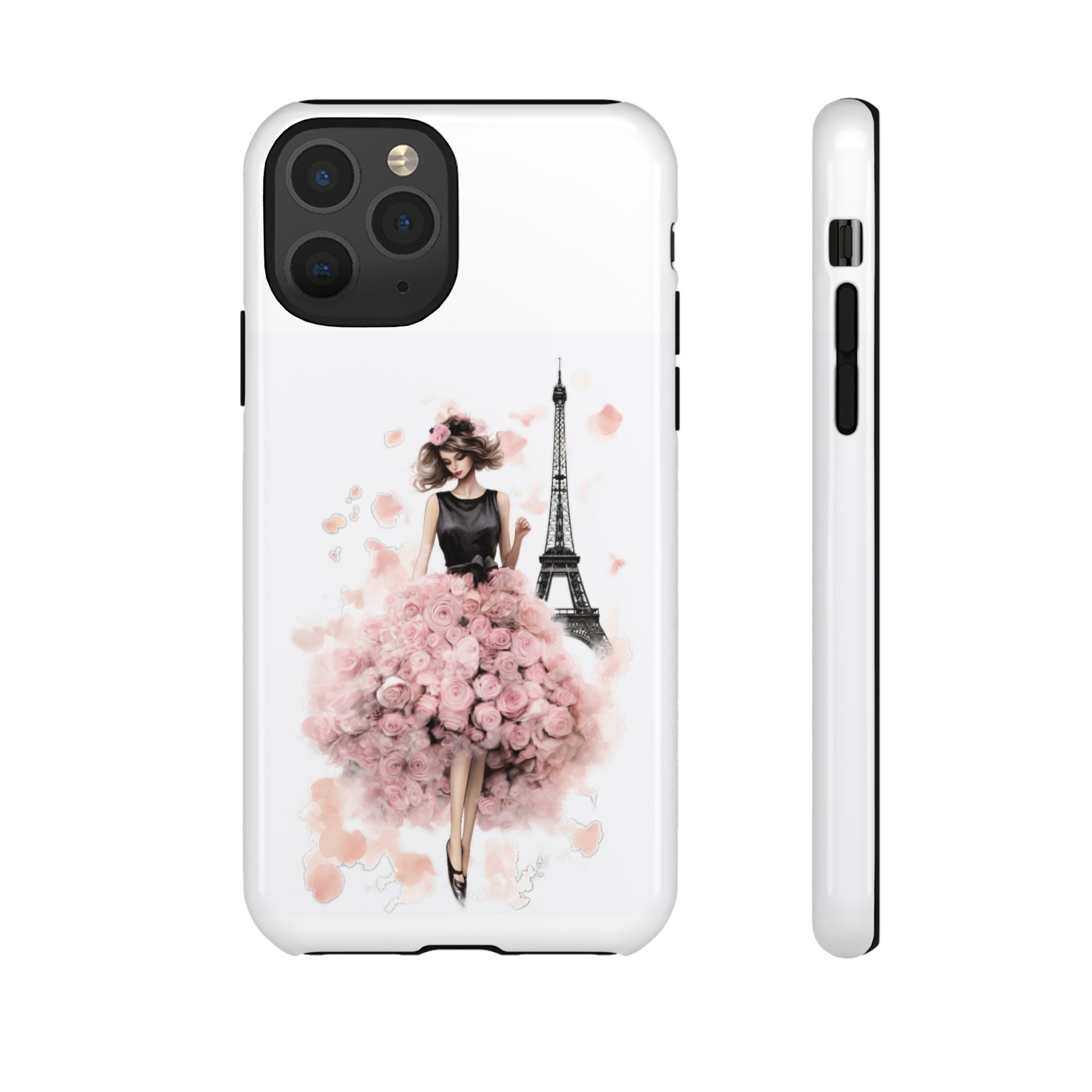 Paris Fashion Girl Phone Case | Tough Case Printify
