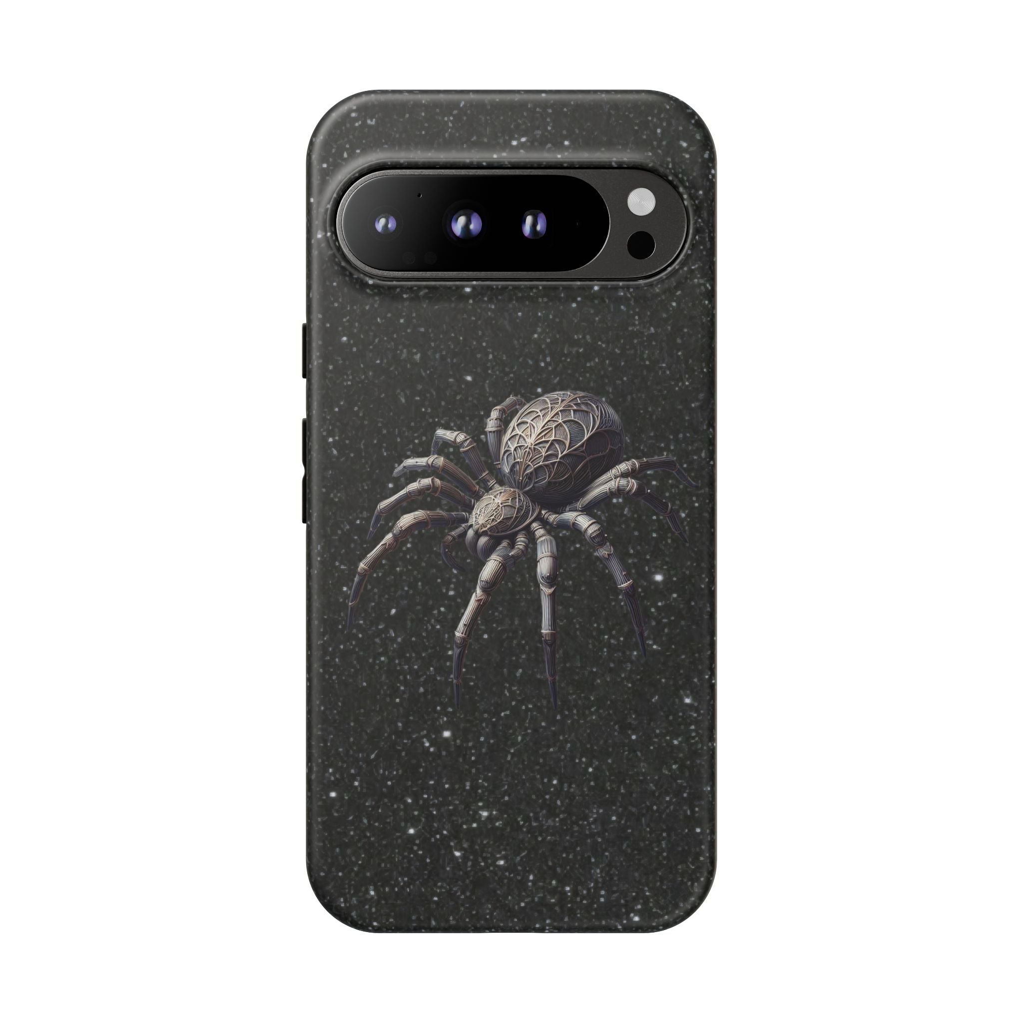 Spider Night Tough Phone Case — Dark Space Tarantula iPhone Cover Printify