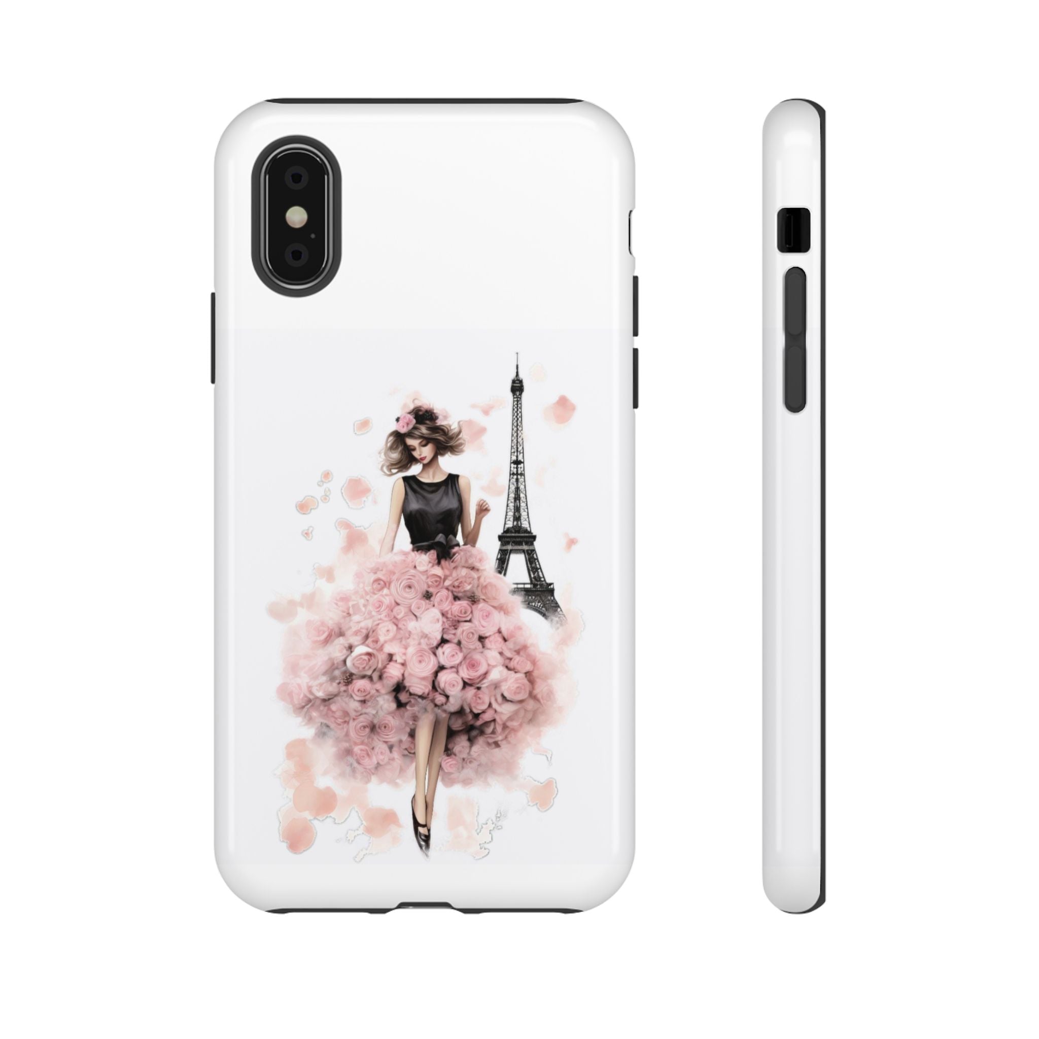 Paris Fashion Girl Phone Case | Tough Case Printify