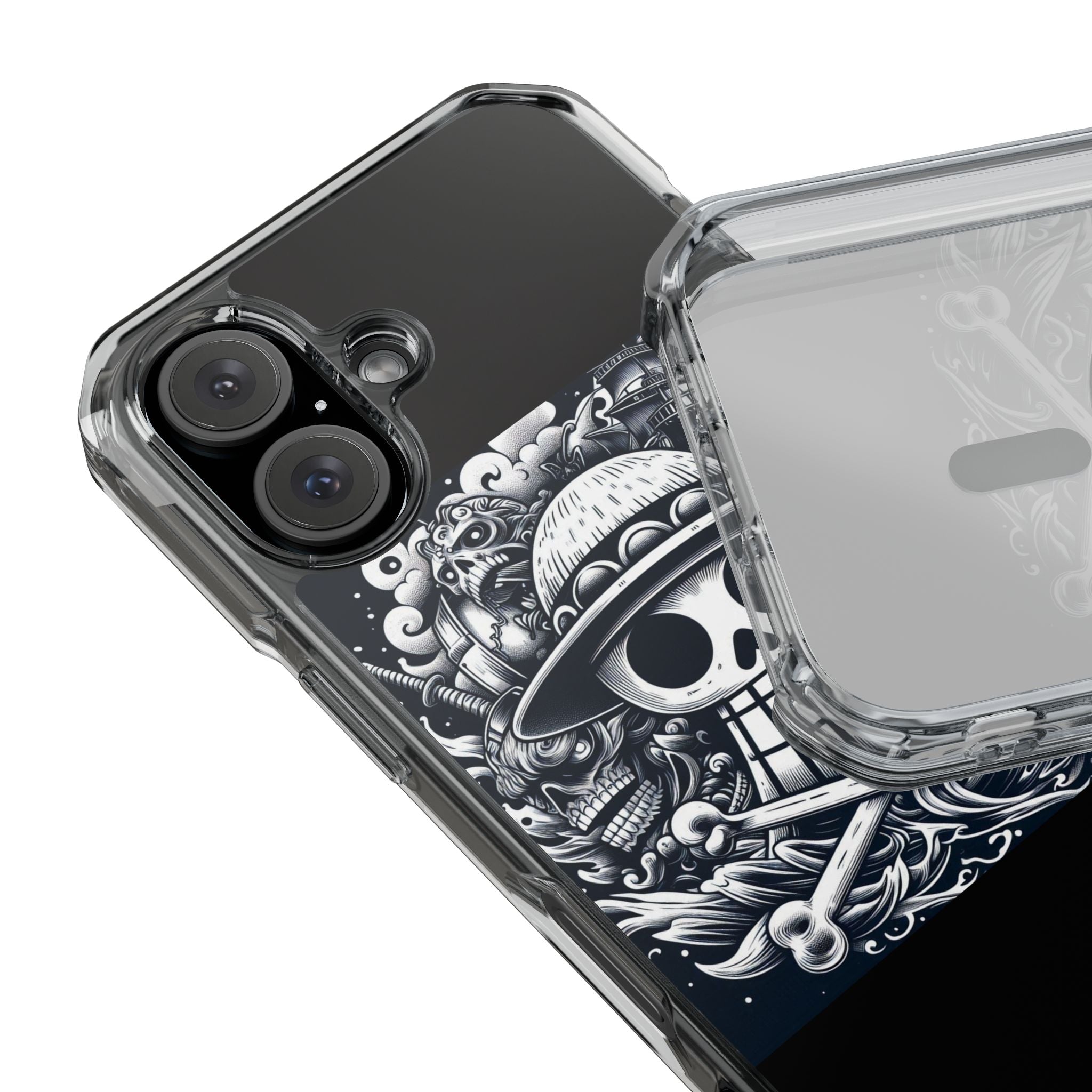 One Piece Case | Magnetic Clear Impact Case Printify