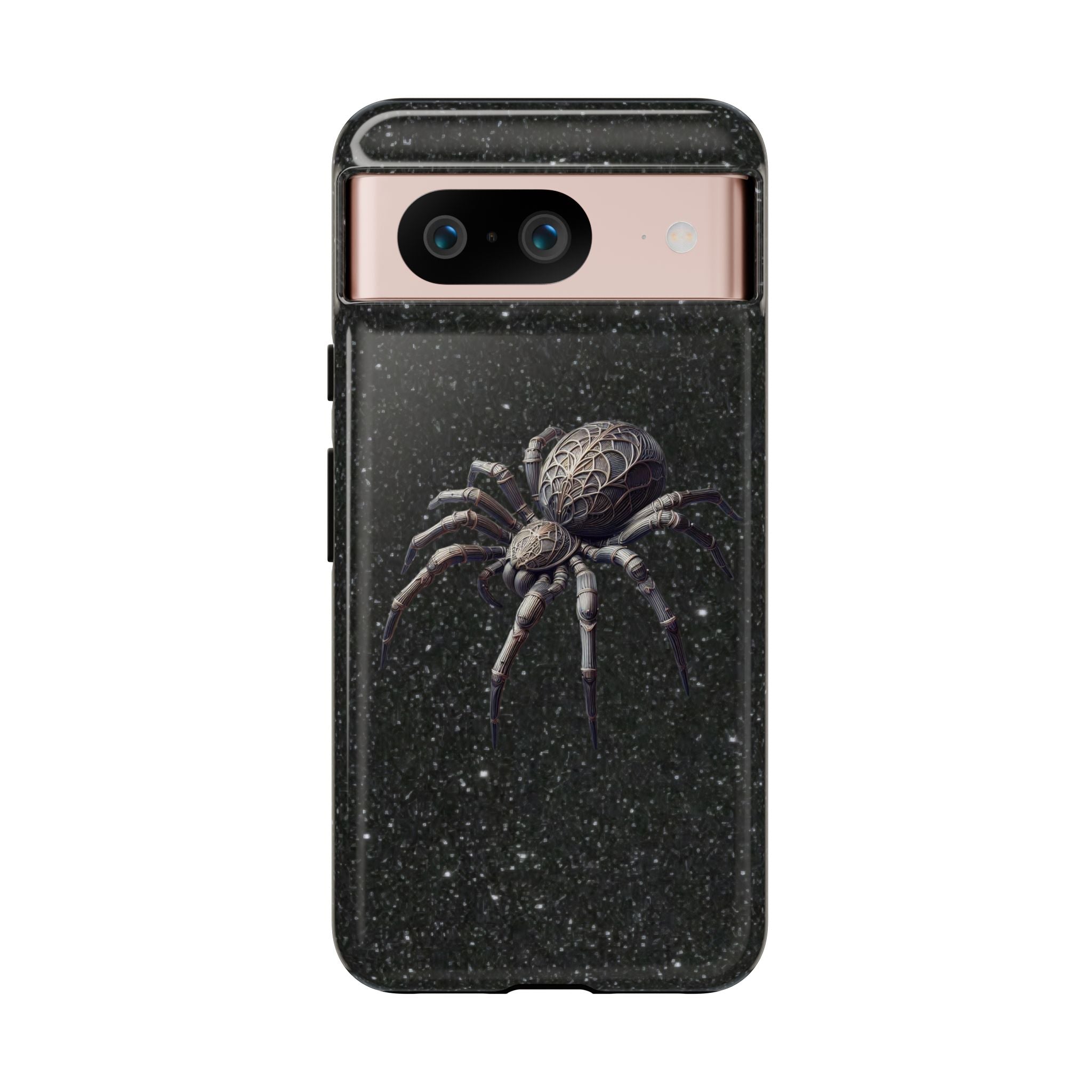 Spider Night Tough Phone Case — Dark Space Tarantula iPhone Cover Printify