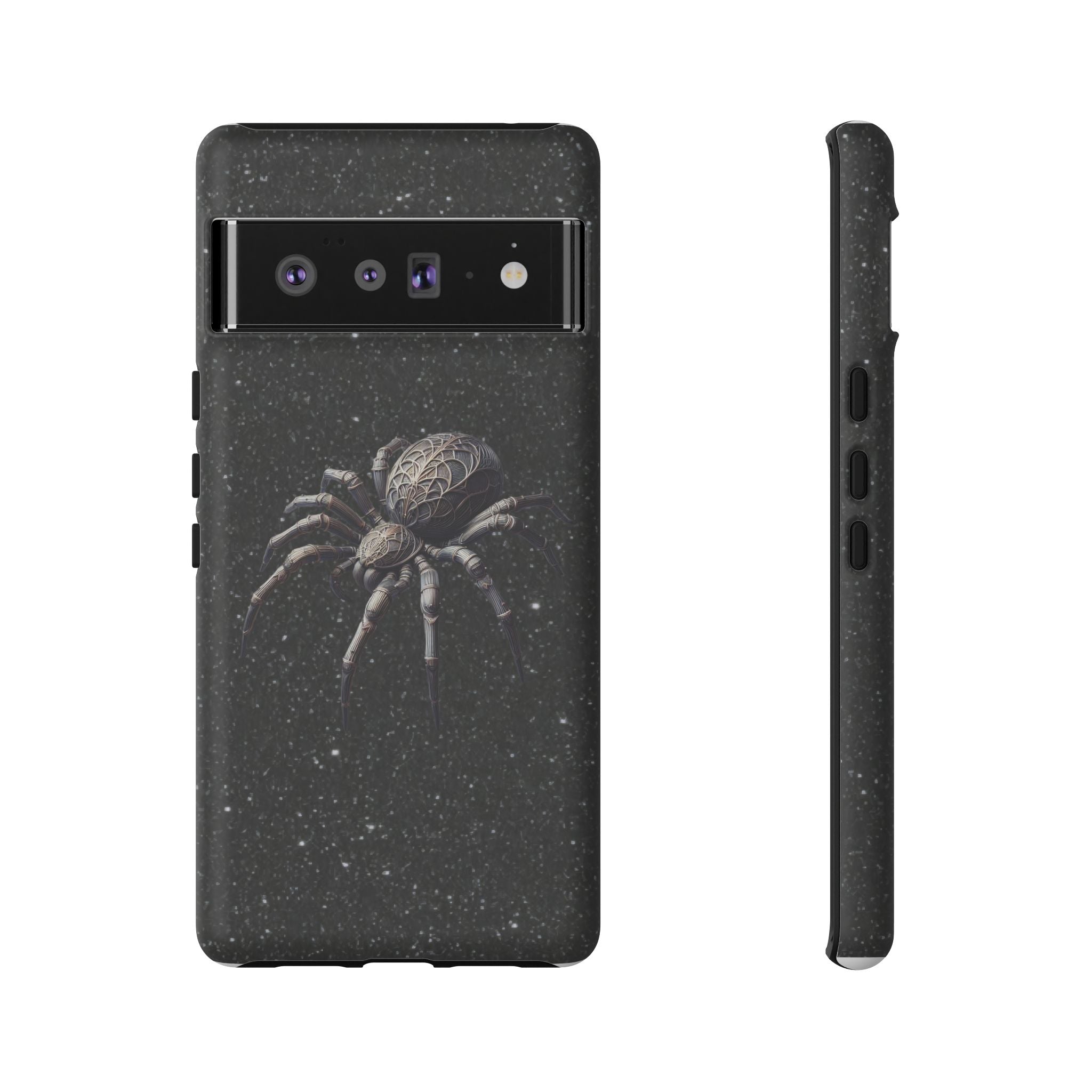 Spider Night Tough Phone Case — Dark Space Tarantula iPhone Cover Printify