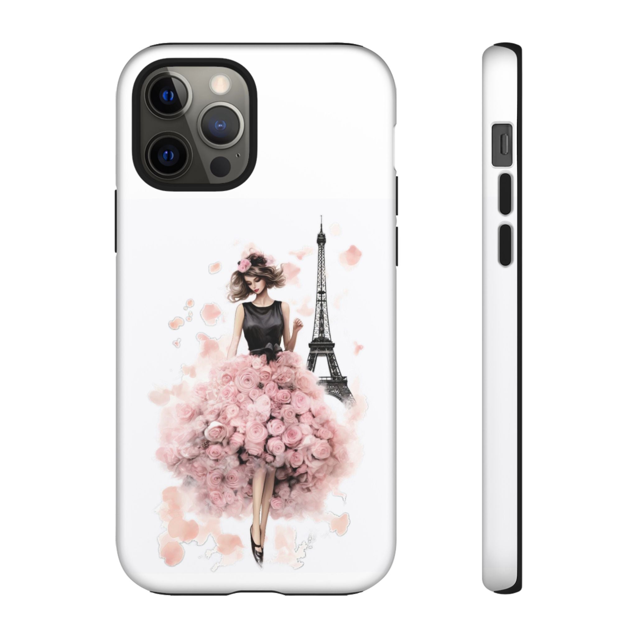 Paris Fashion Girl Phone Case | Tough Case Printify
