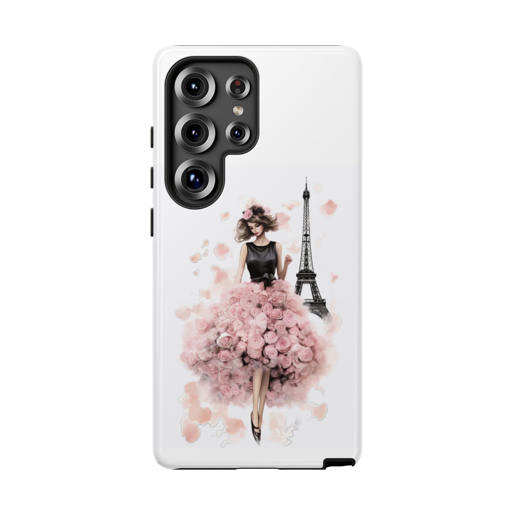 Paris Fashion Girl Phone Case | Tough Case Printify