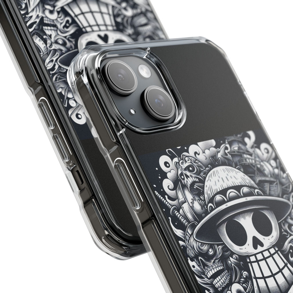 One Piece Case | Magnetic Clear Impact Case Printify