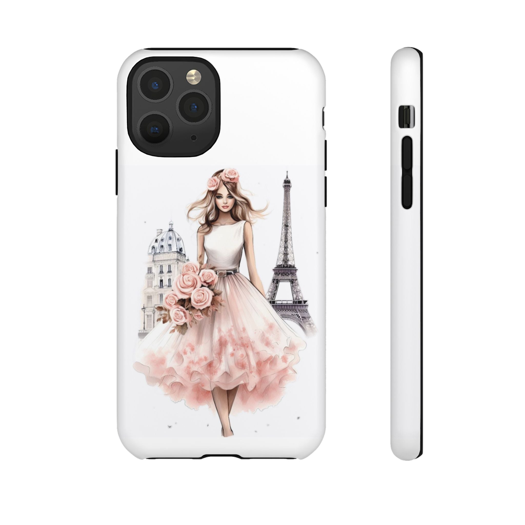 Parisian Ballerina Bouquet phone case | Tough Cases Printify