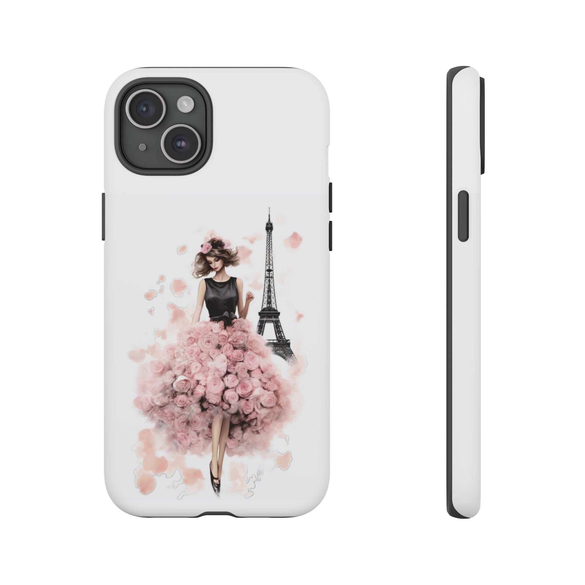 Paris Fashion Girl Phone Case | Tough Case Printify