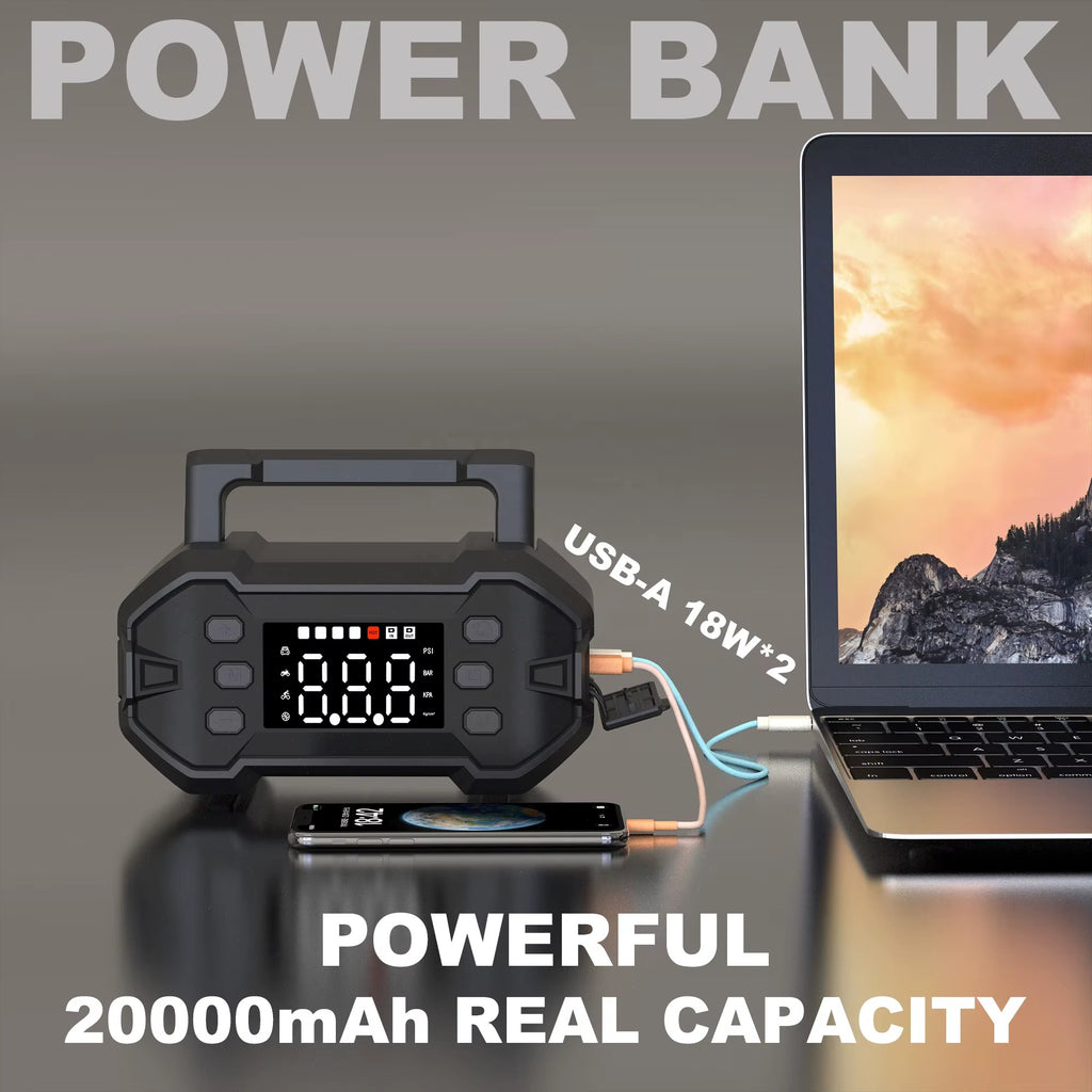 20000 mAh Auto Starthilfe Powerbank 