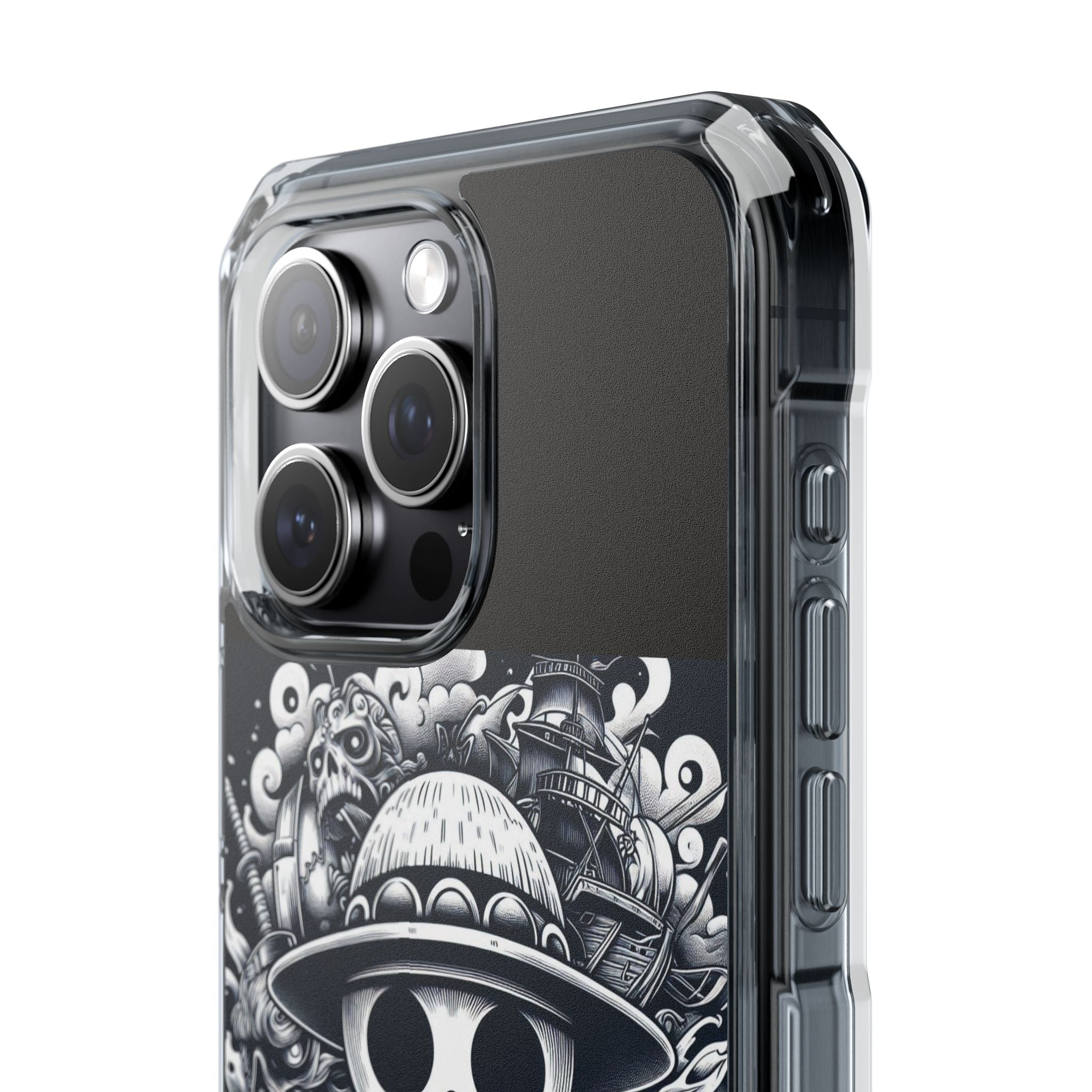 One Piece Case | Magnetic Clear Impact Case Printify