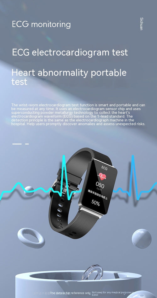 Smart Sport Watch - Blood Oxygen Body Temperature Sleep Monitoring