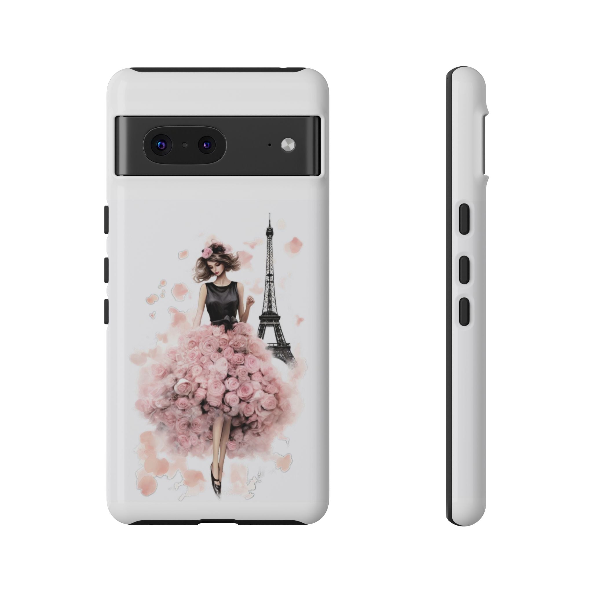 Paris Fashion Girl Phone Case | Tough Case Printify