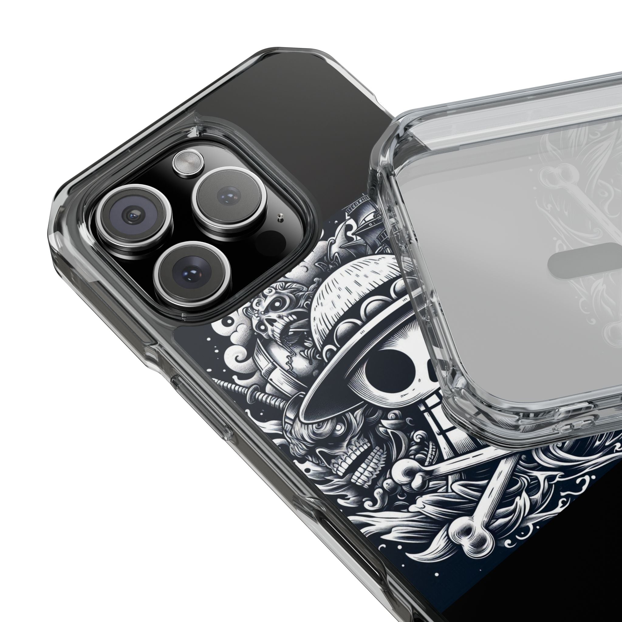 One Piece Case | Magnetic Clear Impact Case Printify
