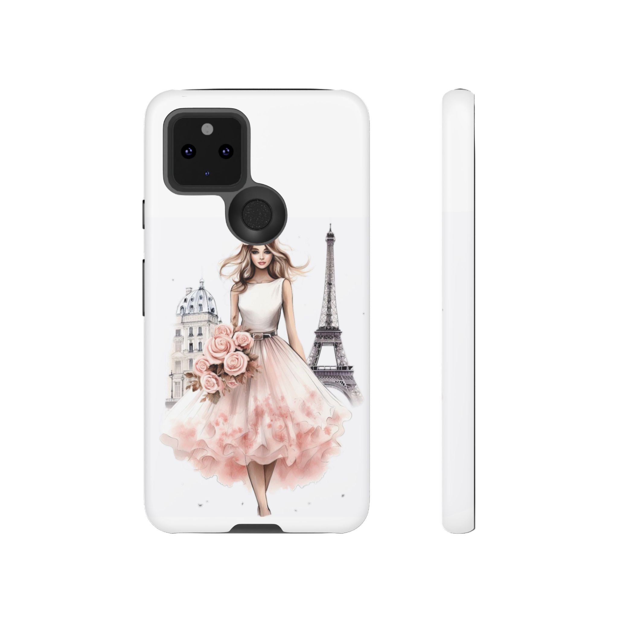 Parisian Ballerina Bouquet phone case | Tough Cases Printify