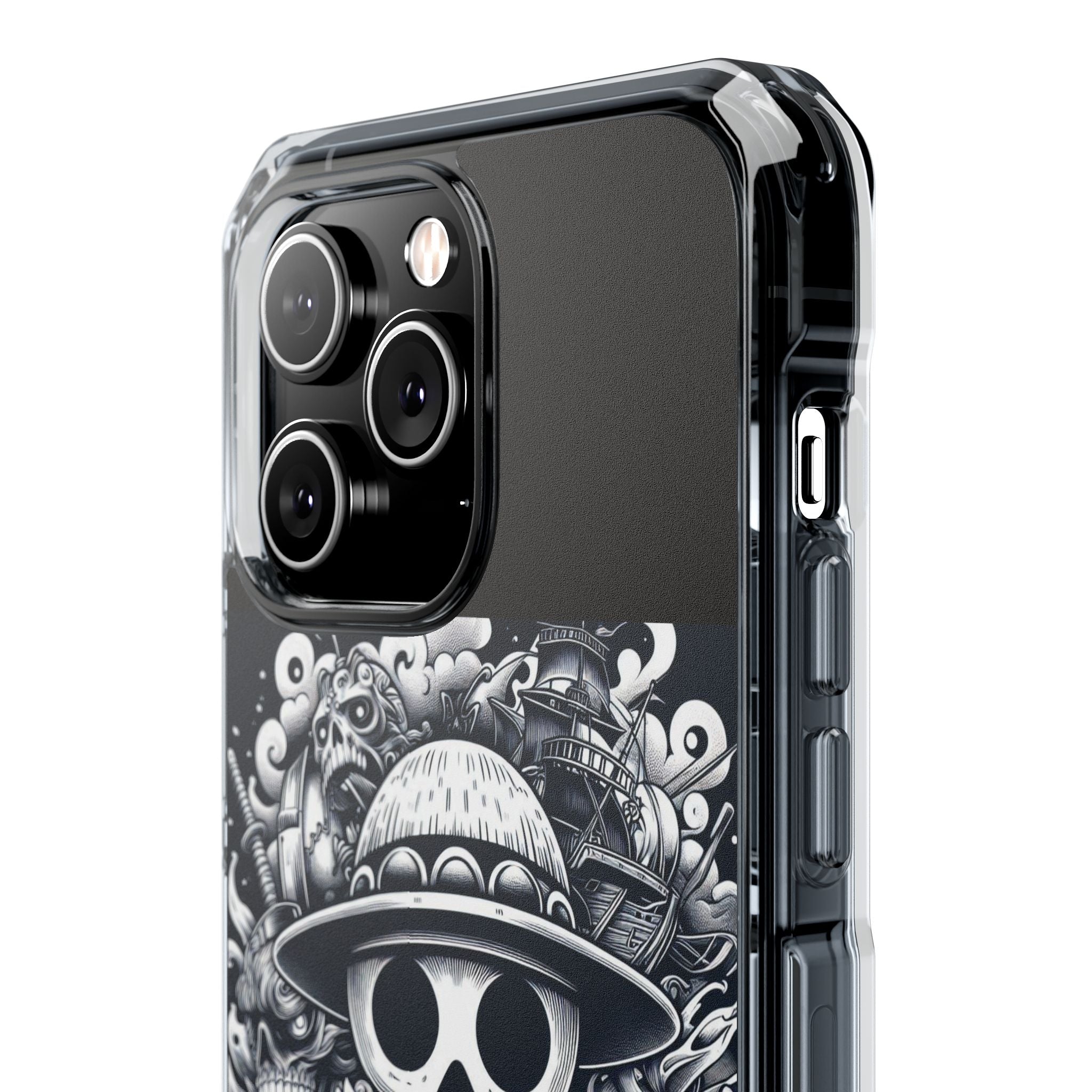 One Piece Case | Magnetic Clear Impact Case Printify