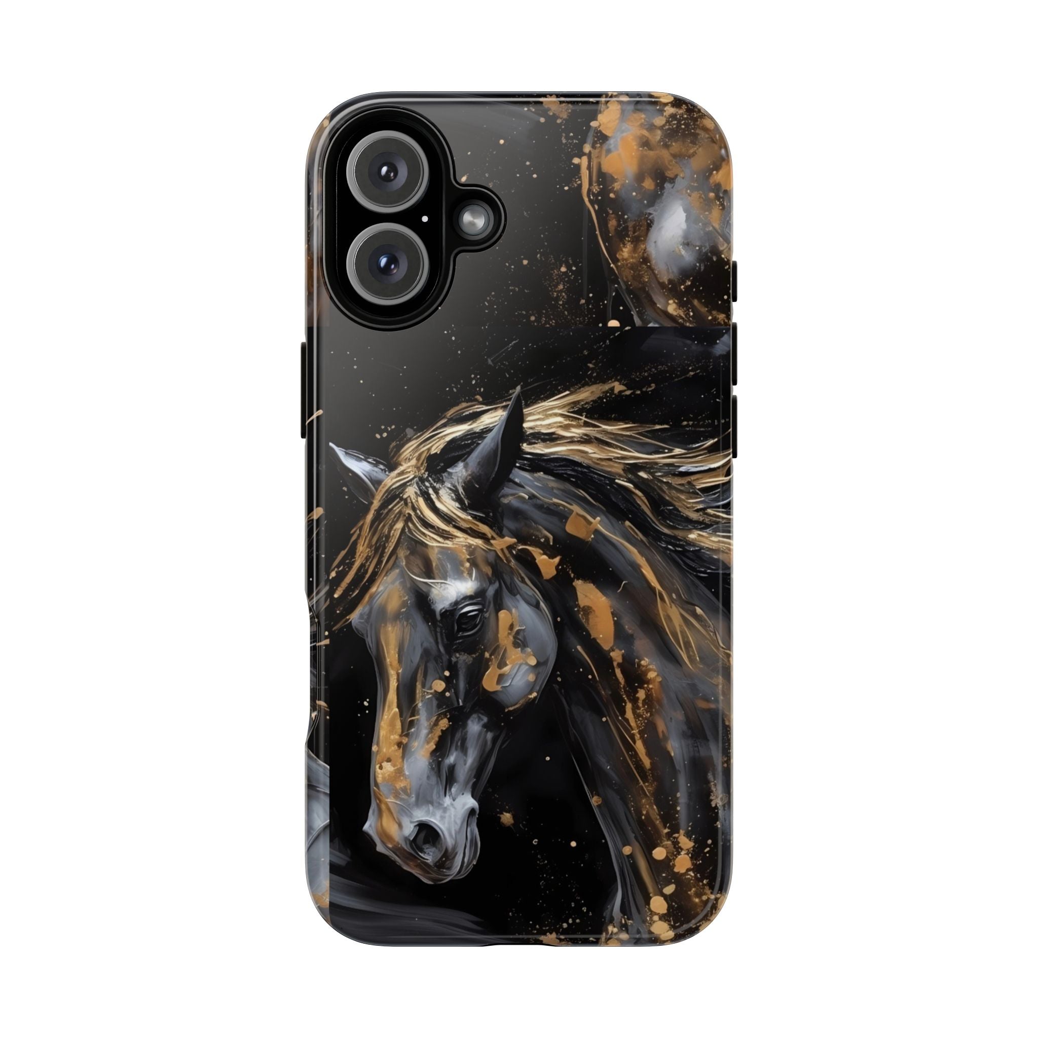 Golden Paint Horse Phone Case | Tough Case Printify