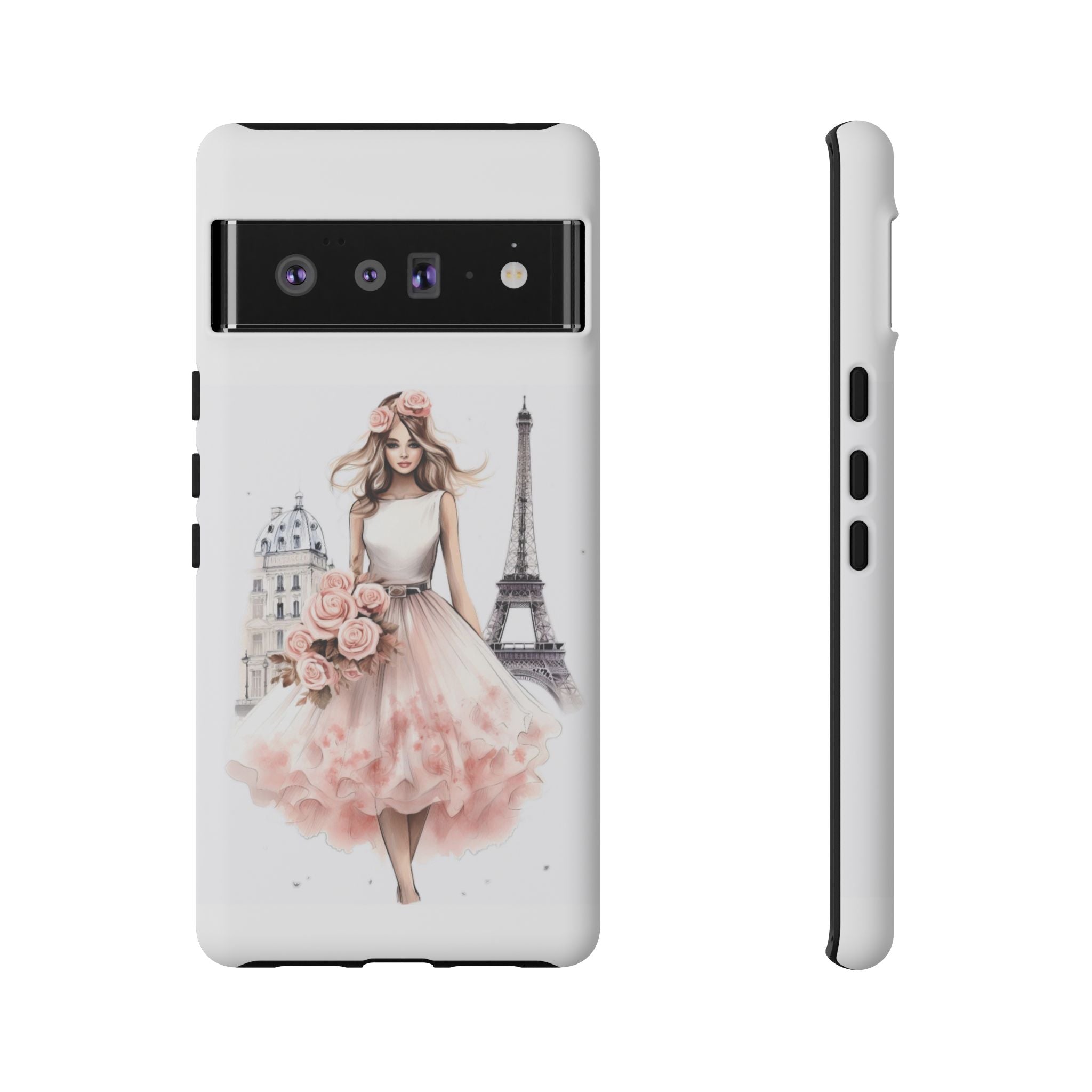 Parisian Ballerina Bouquet phone case | Tough Cases Printify