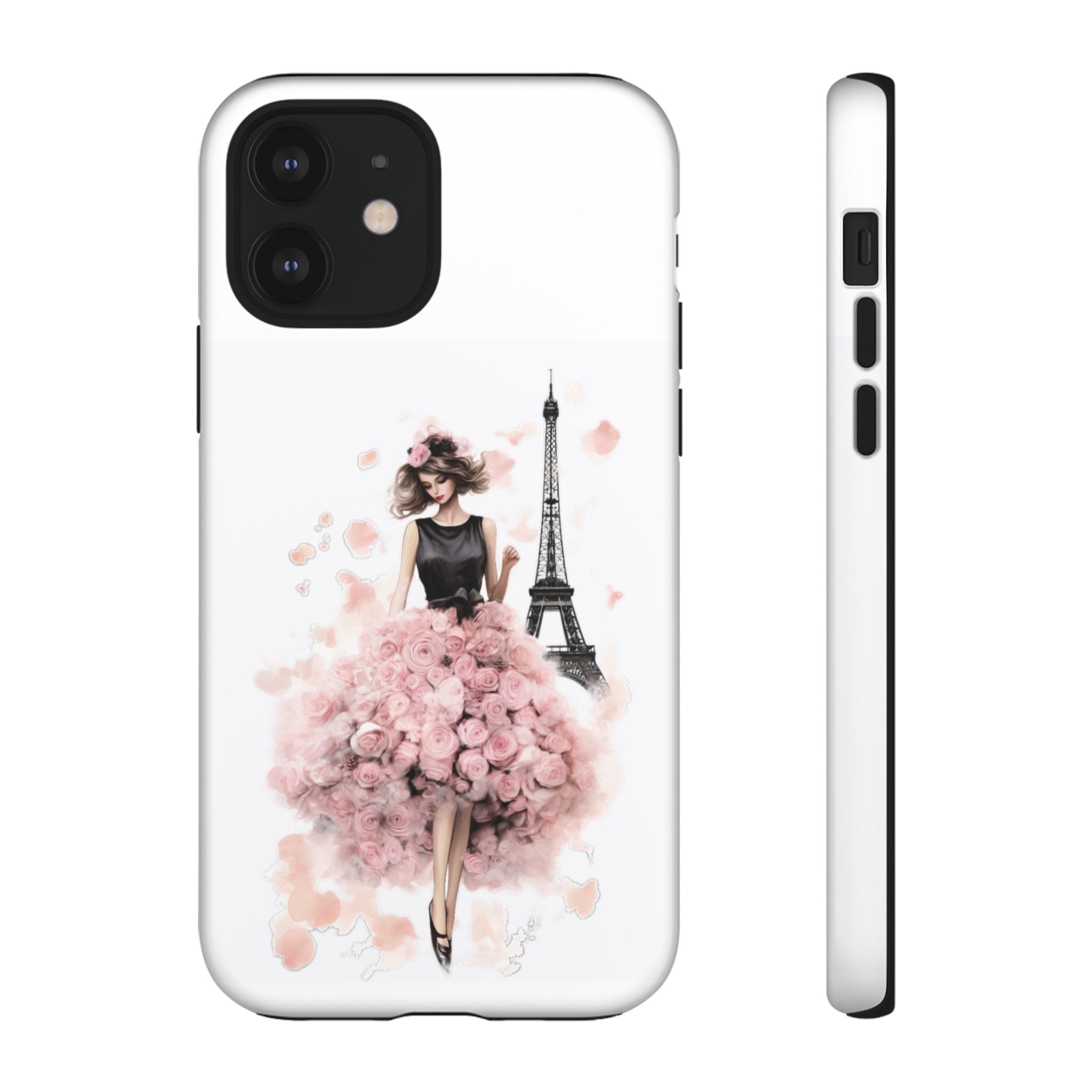 Paris Fashion Girl Phone Case | Tough Case Printify