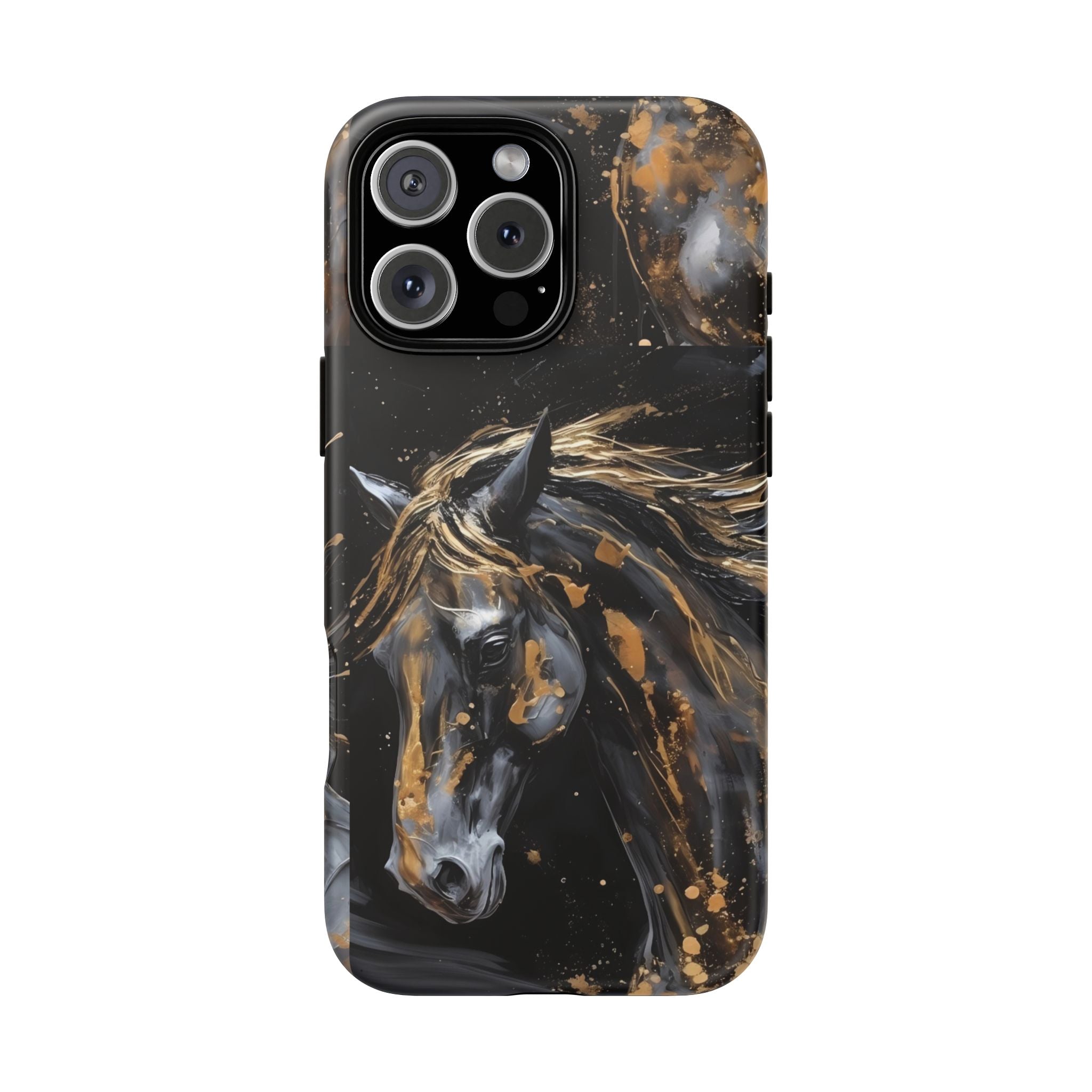 Golden Paint Horse Phone Case | Tough Case Printify