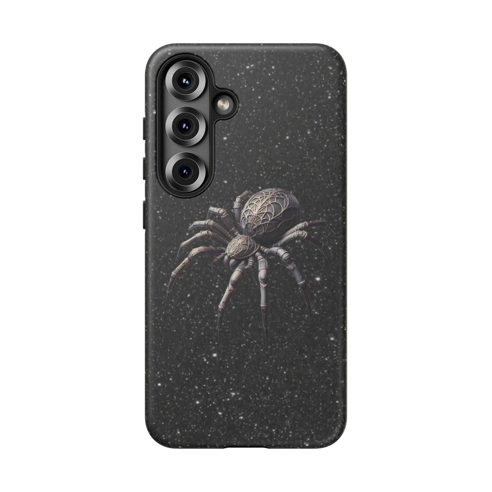 Spider Night Tough Phone Case — Dark Space Tarantula iPhone Cover Printify