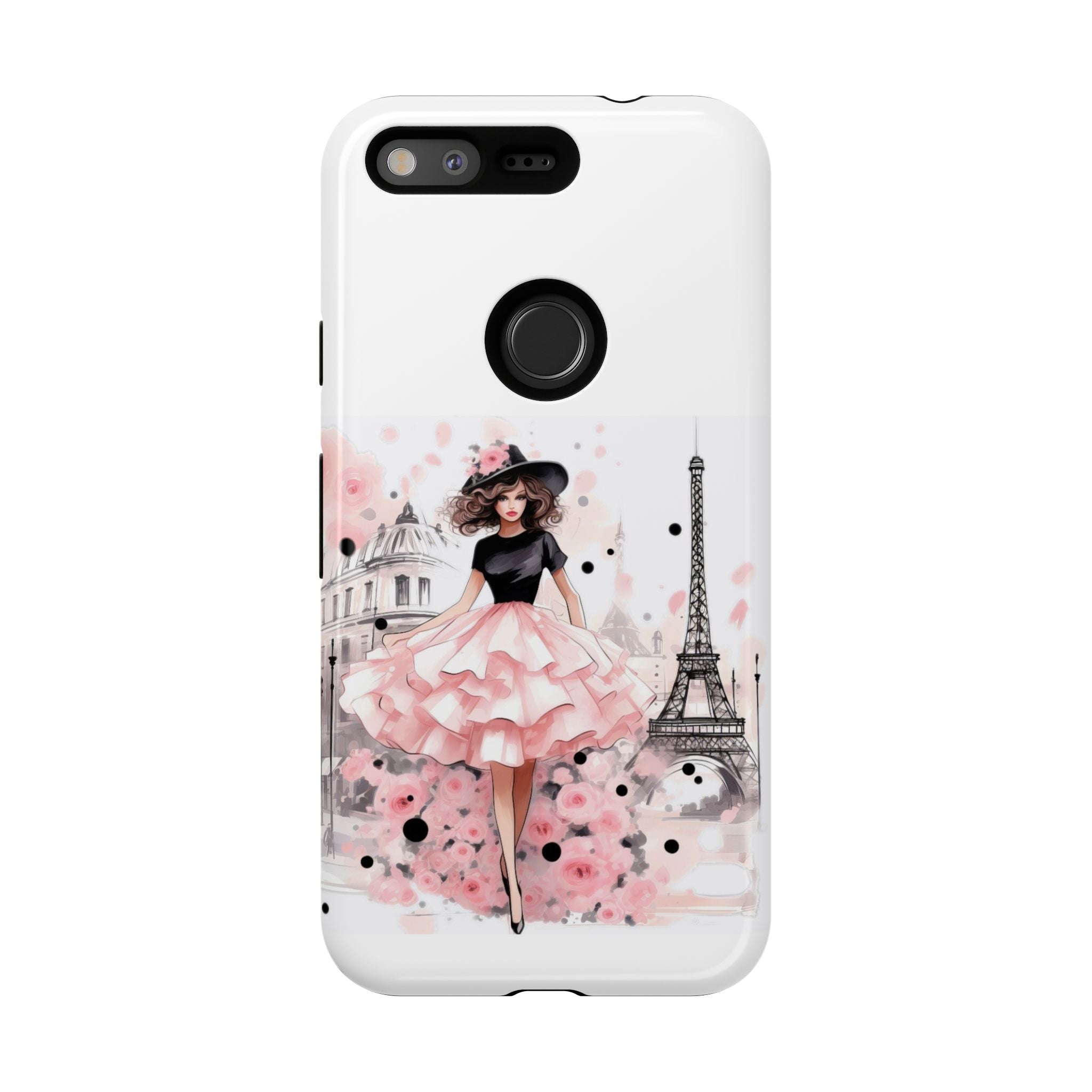 Paris Fashion Illustration Phone Case | Tough Case Printify