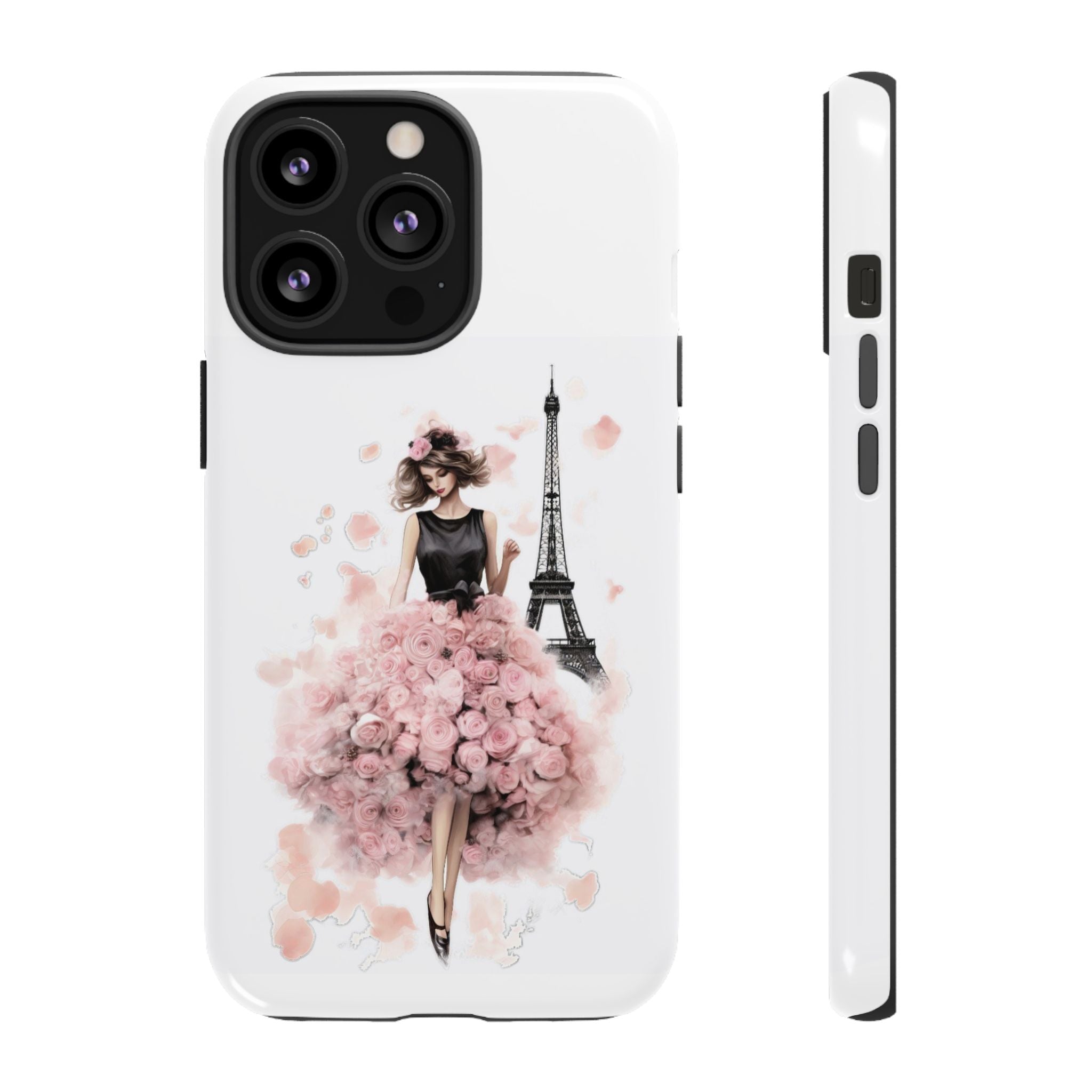 Paris Fashion Girl Phone Case | Tough Case Printify