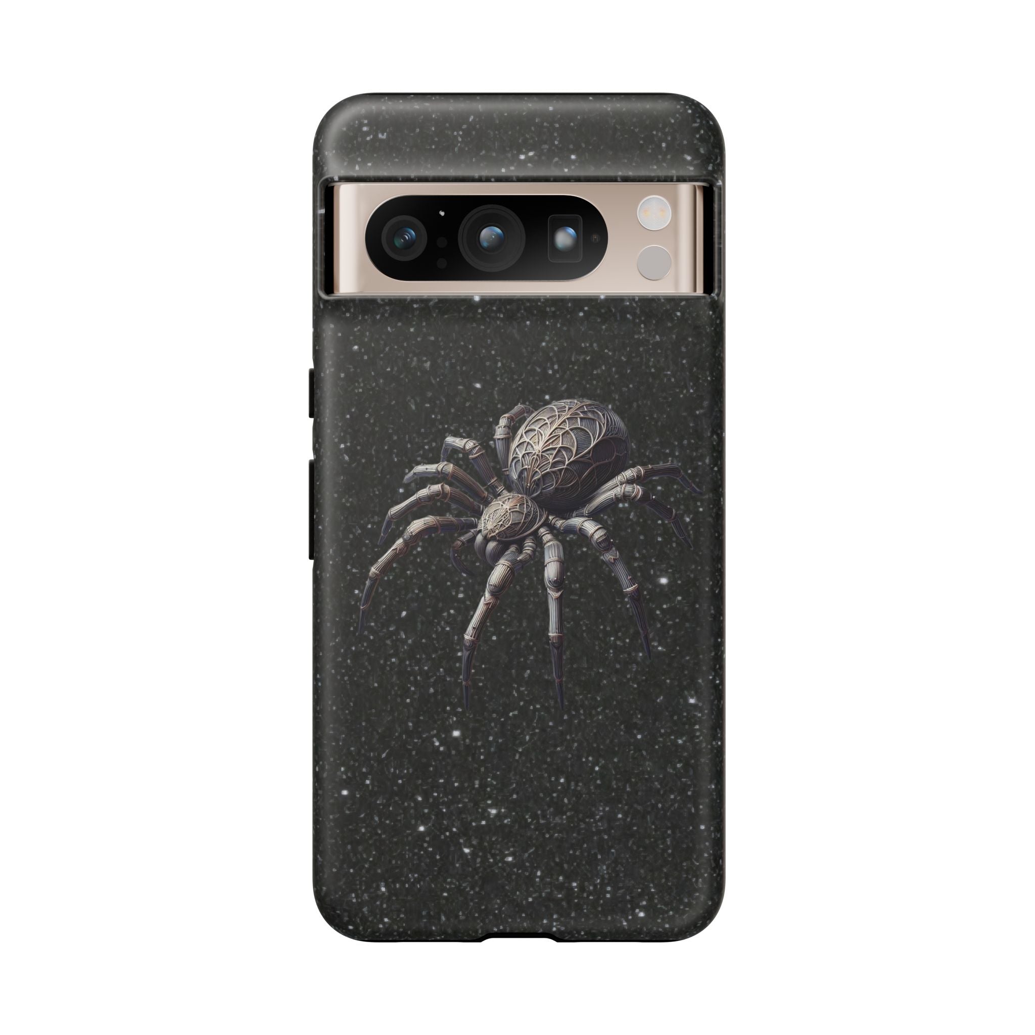 Spider Night Tough Phone Case — Dark Space Tarantula iPhone Cover Printify