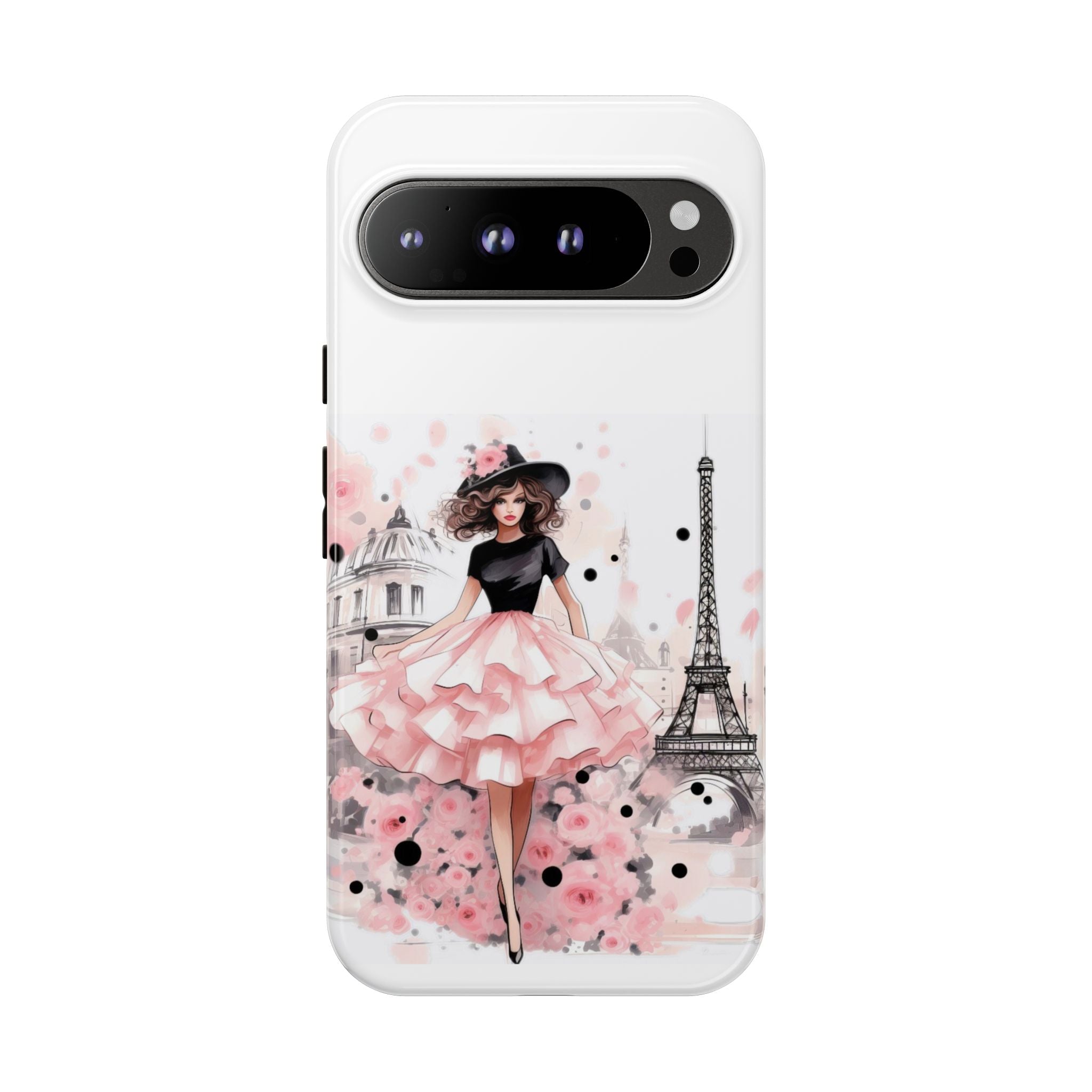 Paris Fashion Illustration Phone Case | Tough Case Printify