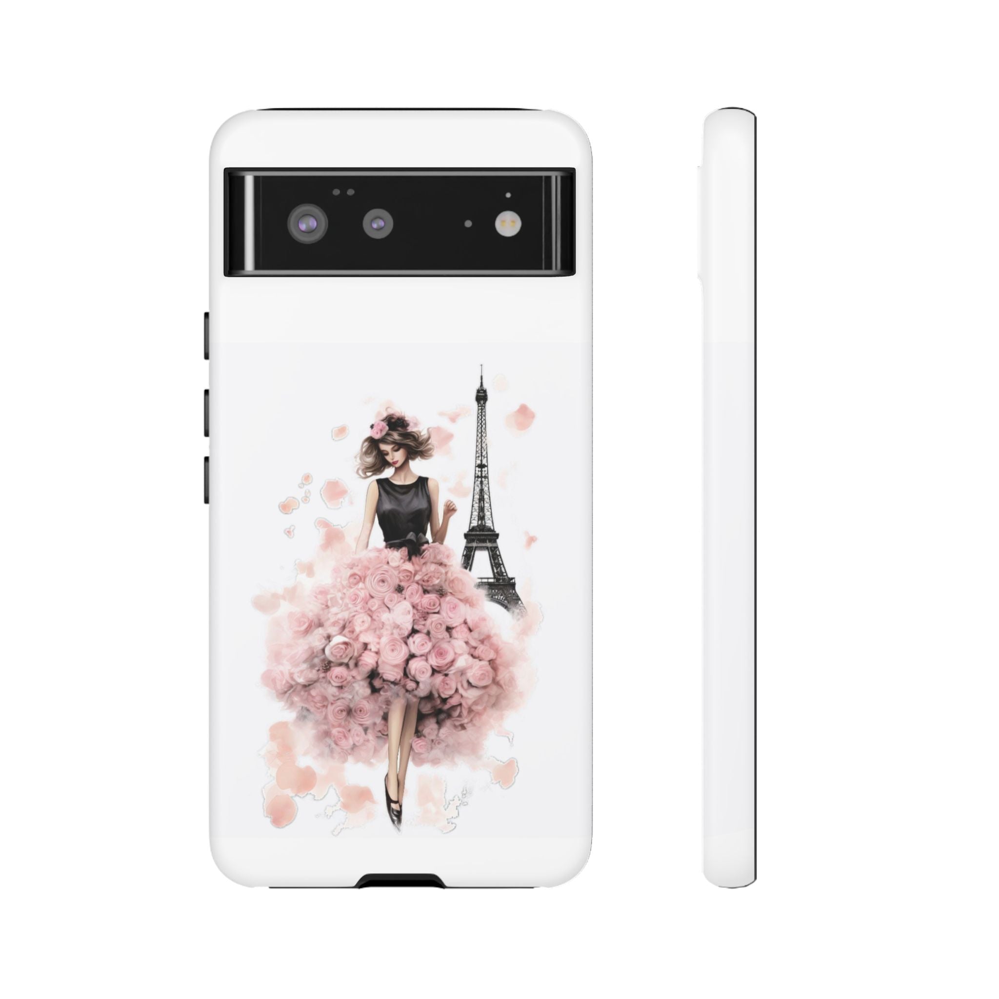 Paris Fashion Girl Phone Case | Tough Case Printify