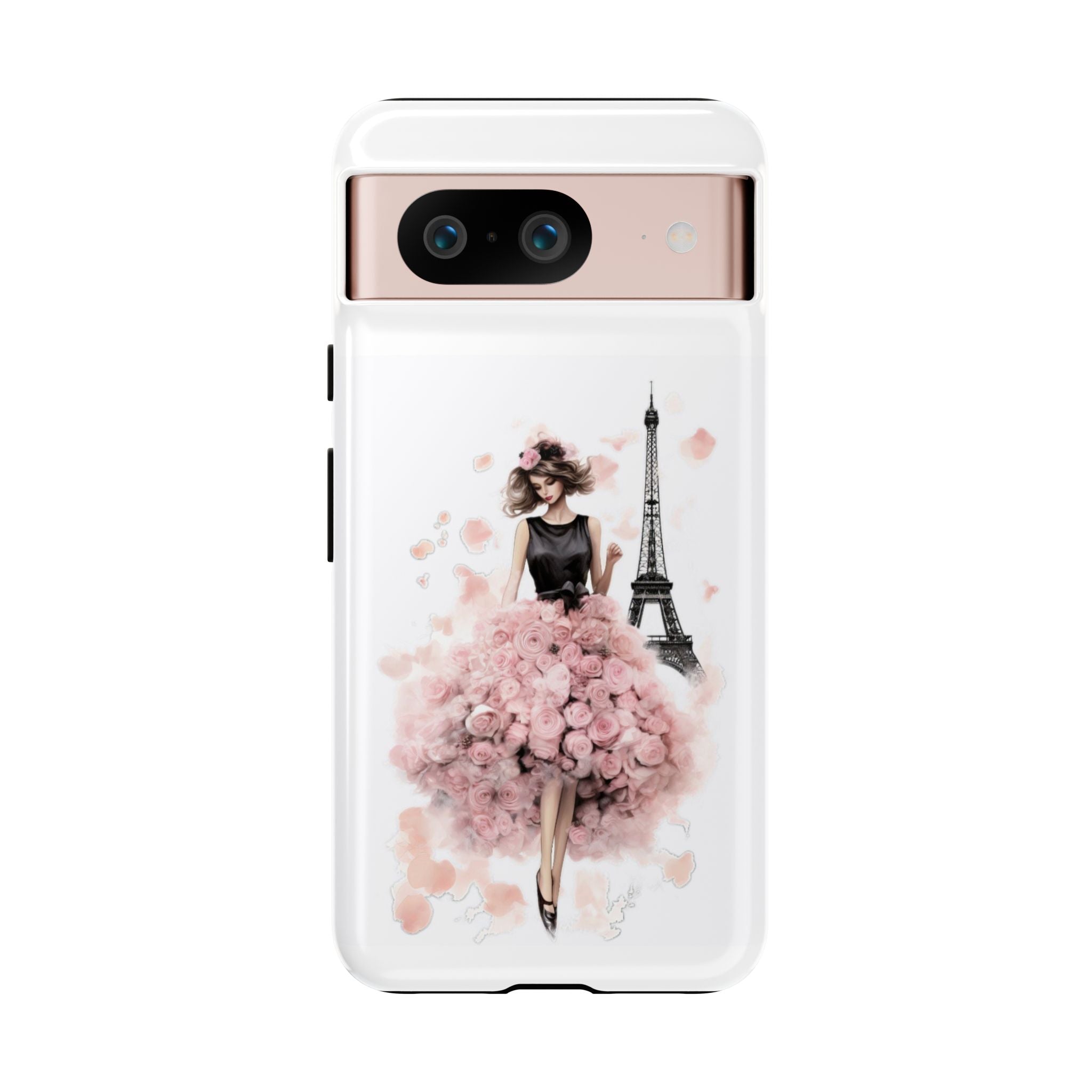 Paris Fashion Girl Phone Case | Tough Case Printify