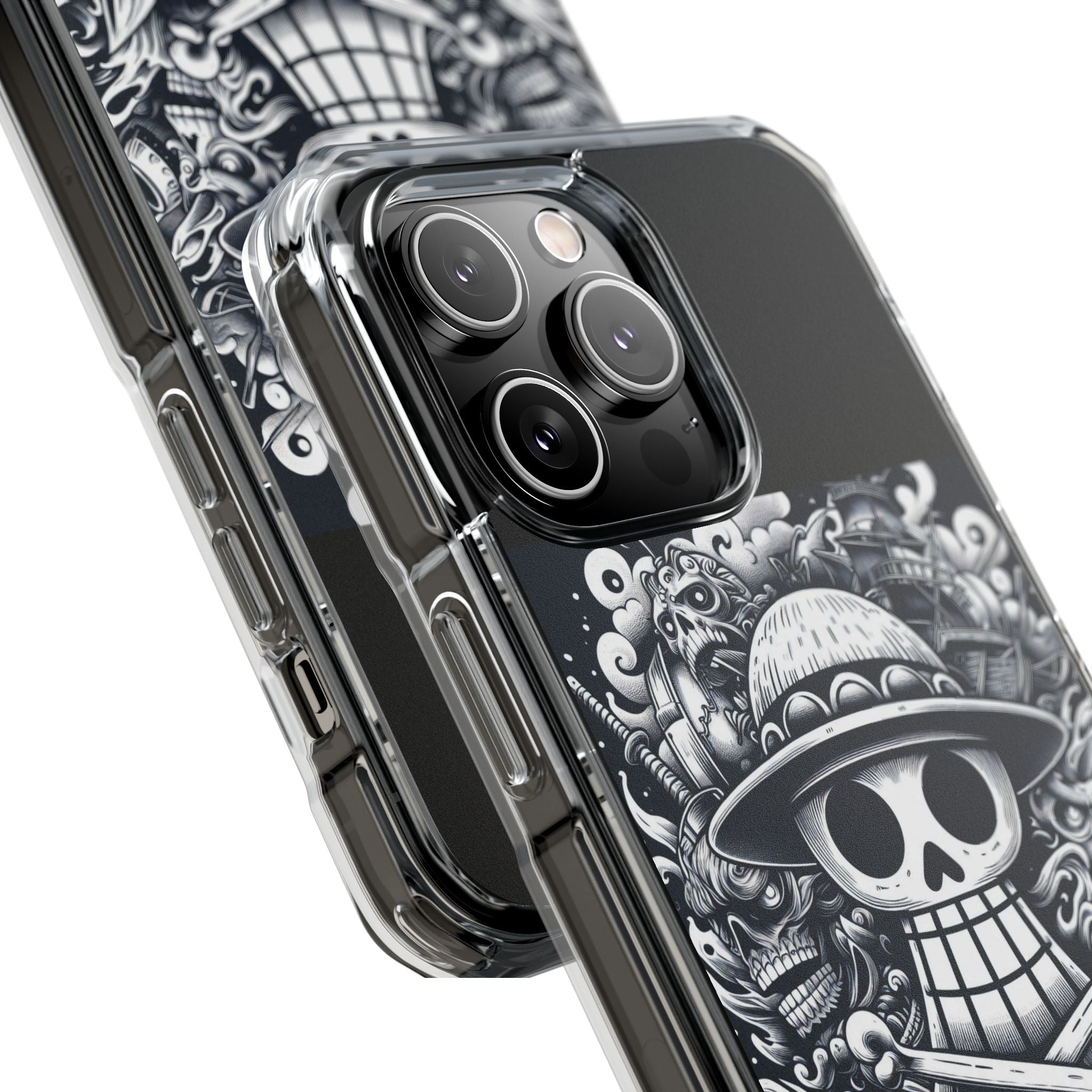One Piece Case | Magnetic Clear Impact Case Printify