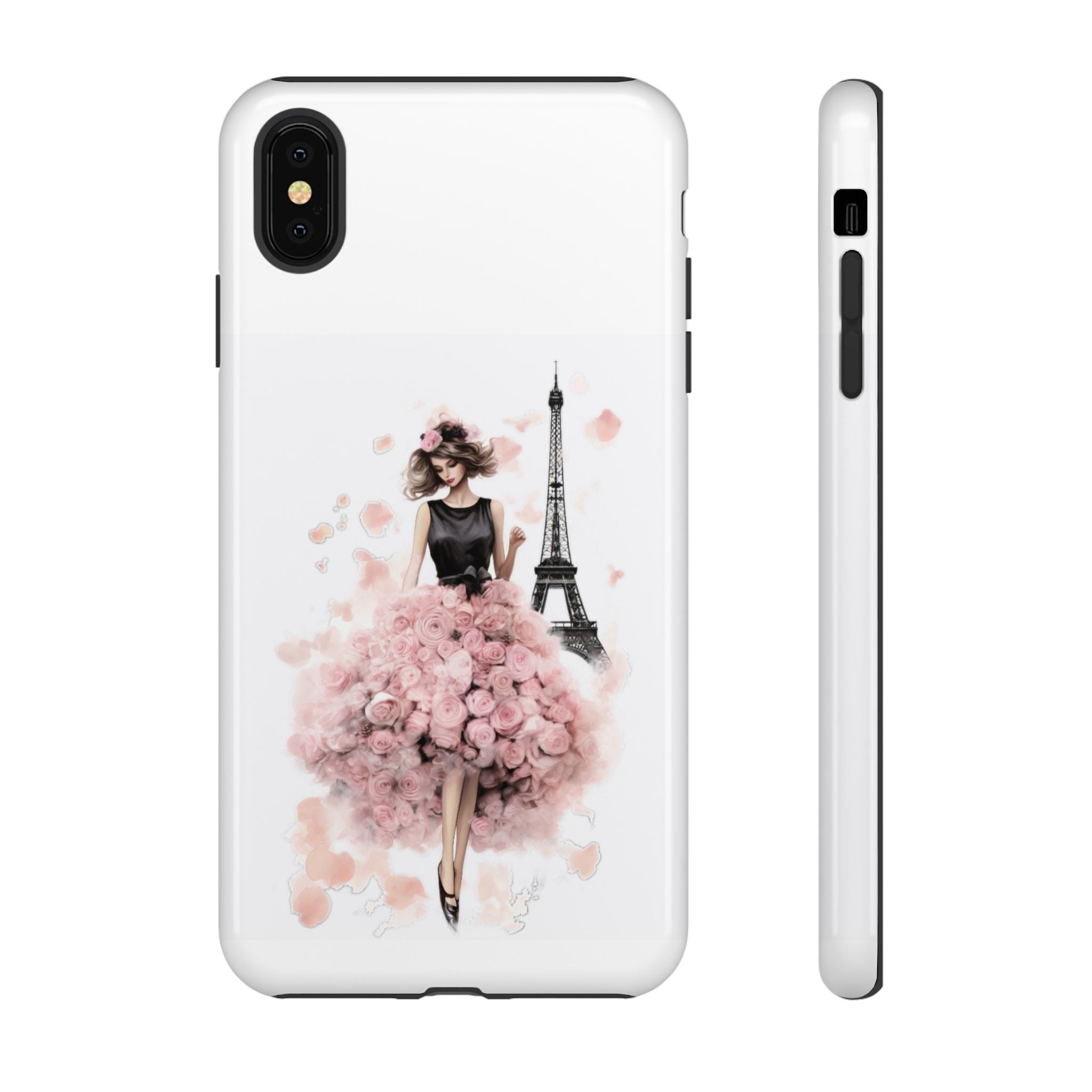 Paris Fashion Girl Phone Case | Tough Case Printify